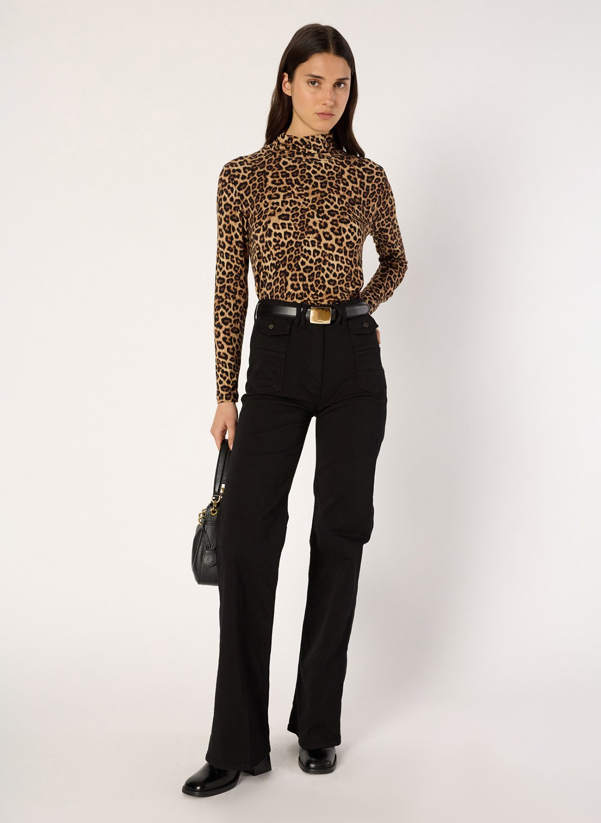 Jean flare  GERARD DAREL Noir