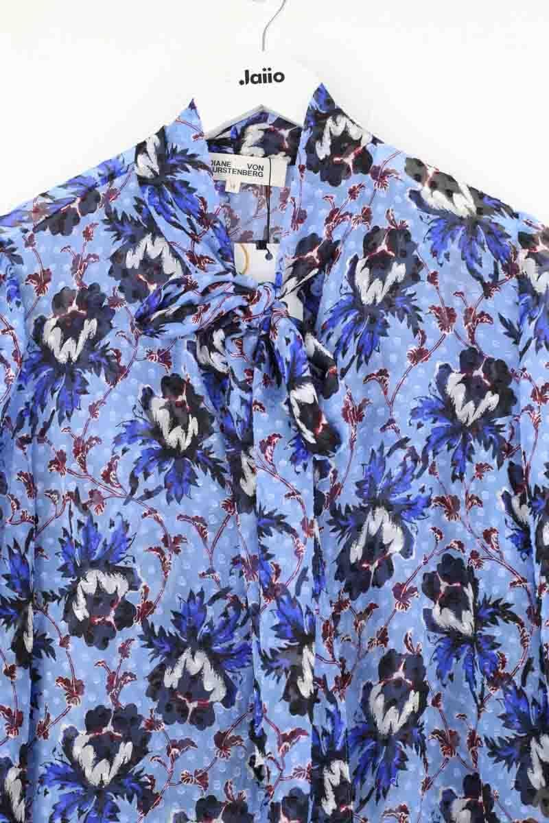 Blouse DIANE VON FURSTENBERG - Seconde Main Blue