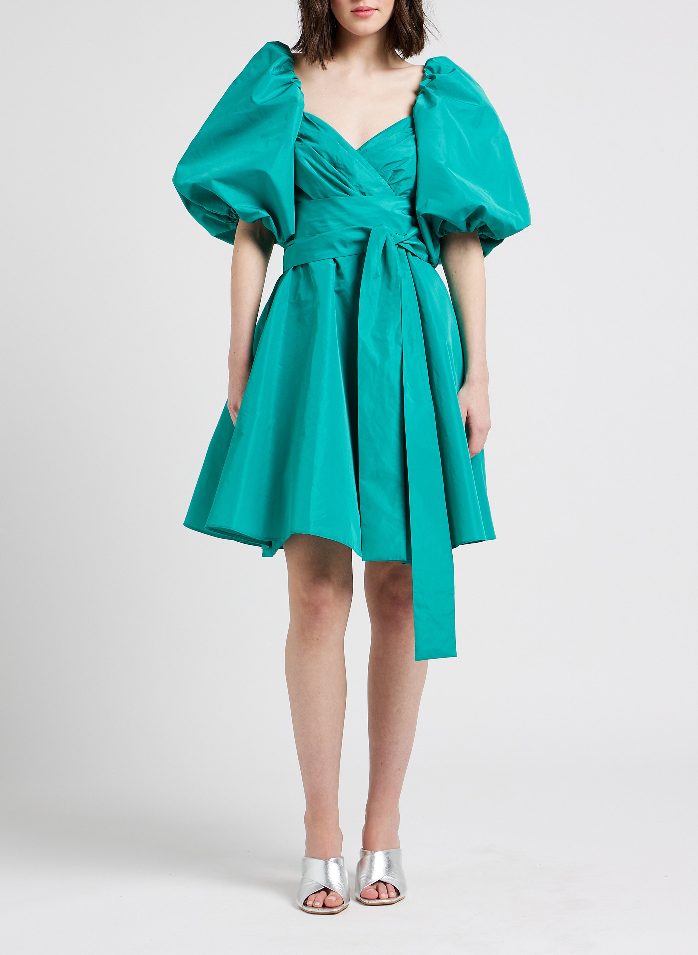 Robe portefeuille courte  PINKO Bleu
