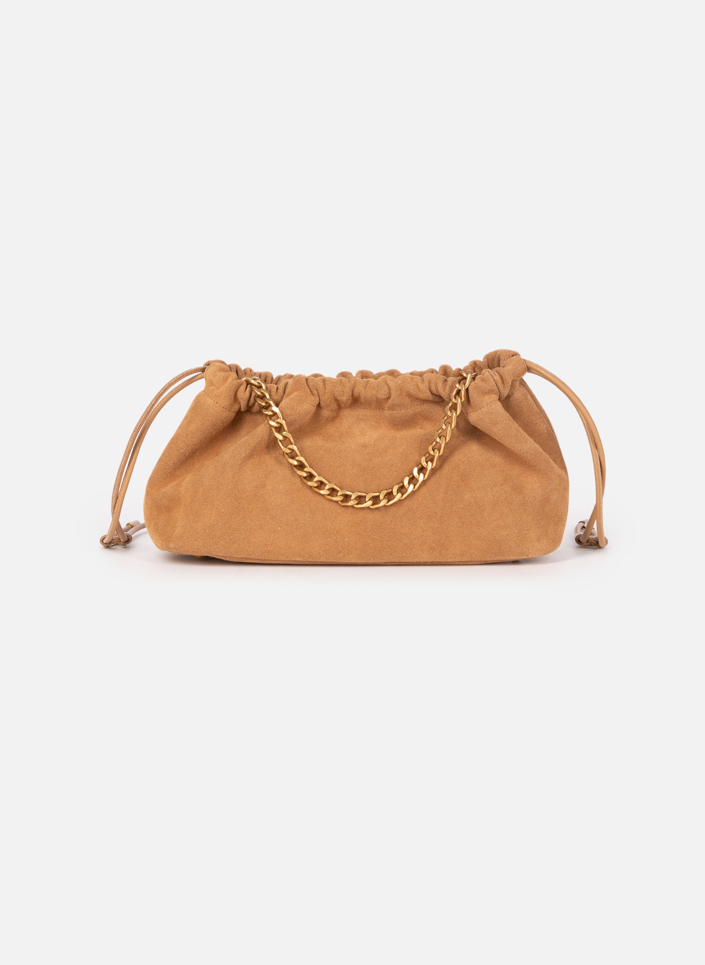 Taylor suede bag THE KOOPLES Brown
