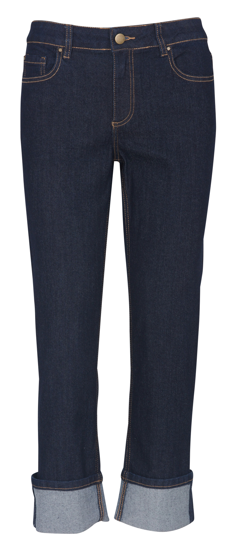 Cropped Jeans aus Baumwoll-Mix MAISON 123 Blau