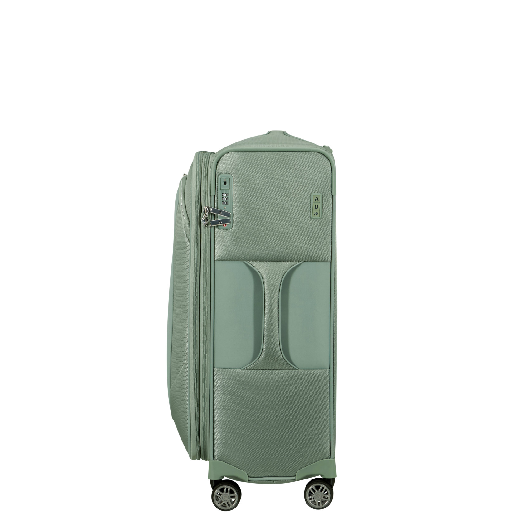 Re-lite suitcase 4 wheels size M Green