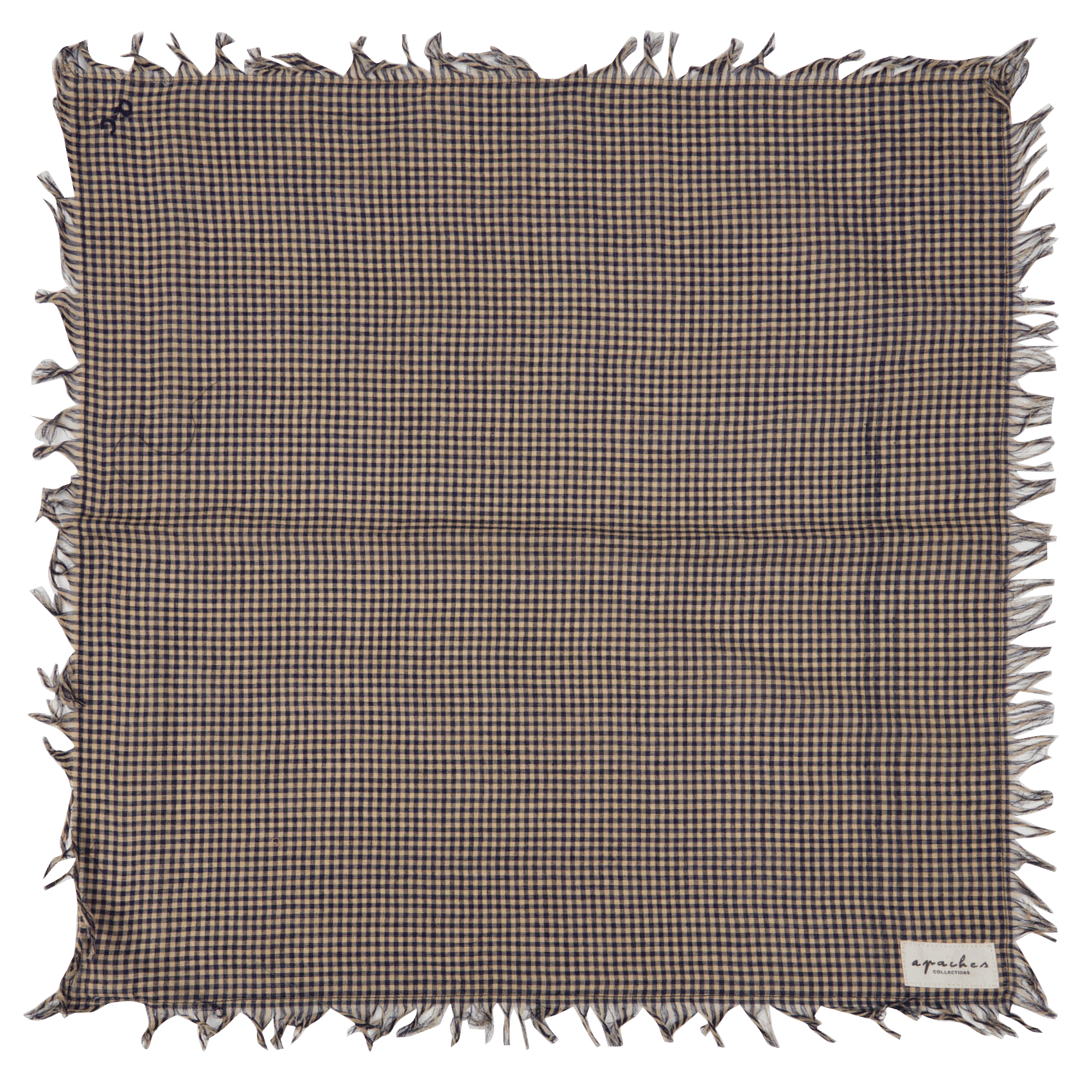 Foulard van katoen APACHES COLLECTIONS Blauw