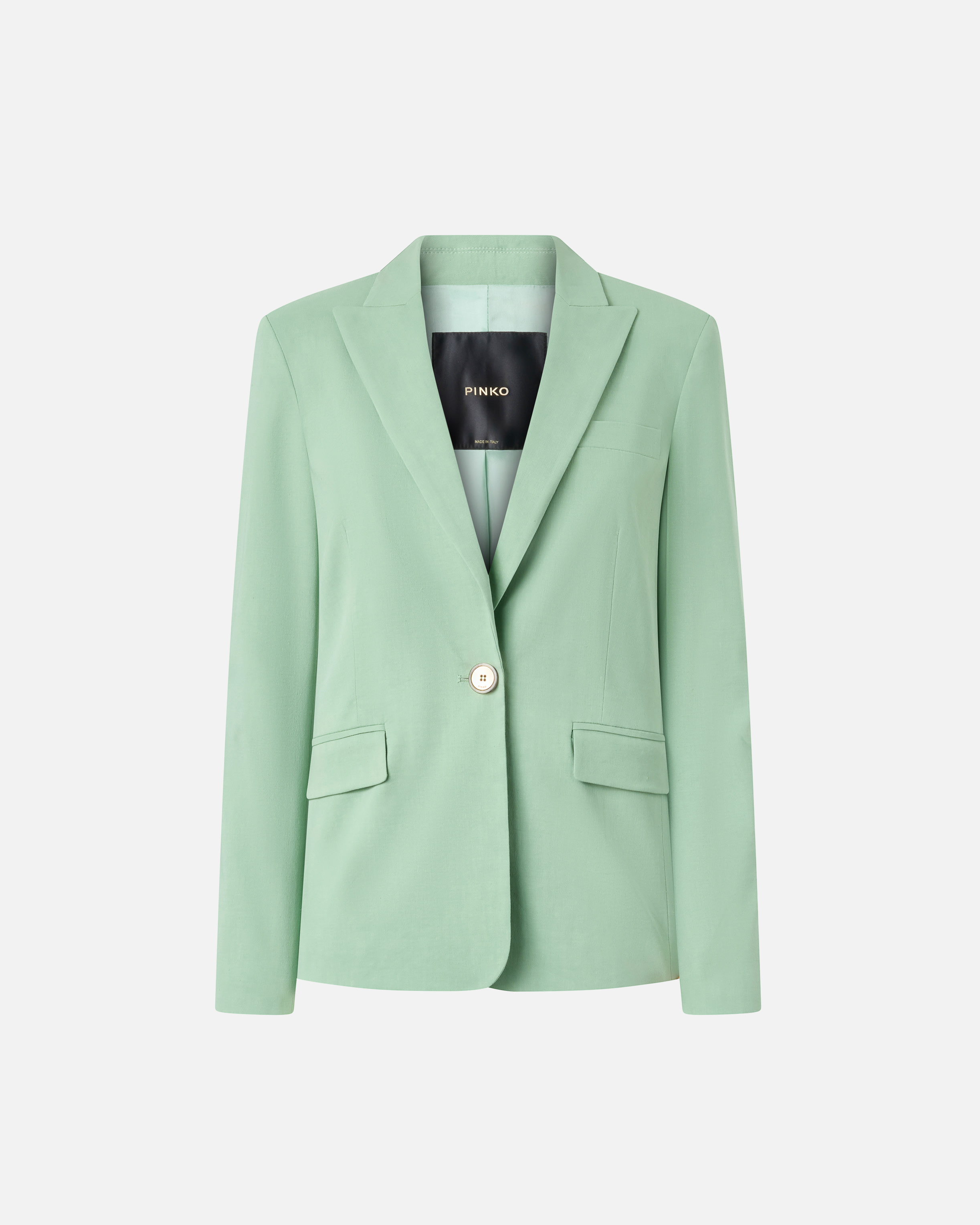 Veste en lin mélangé PINKO Vert