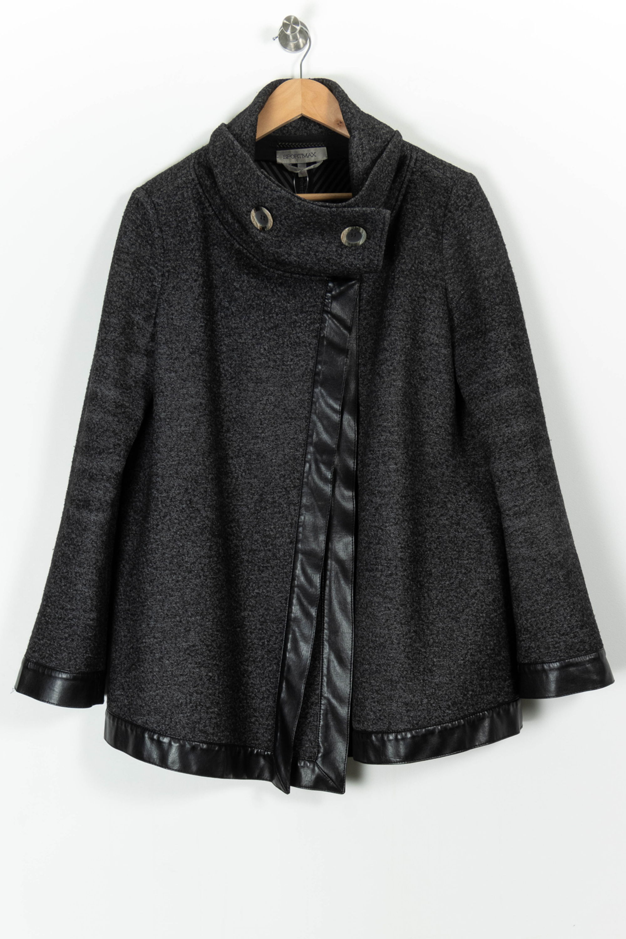 Manteau court MAX MARA - Seconde Main Noir
