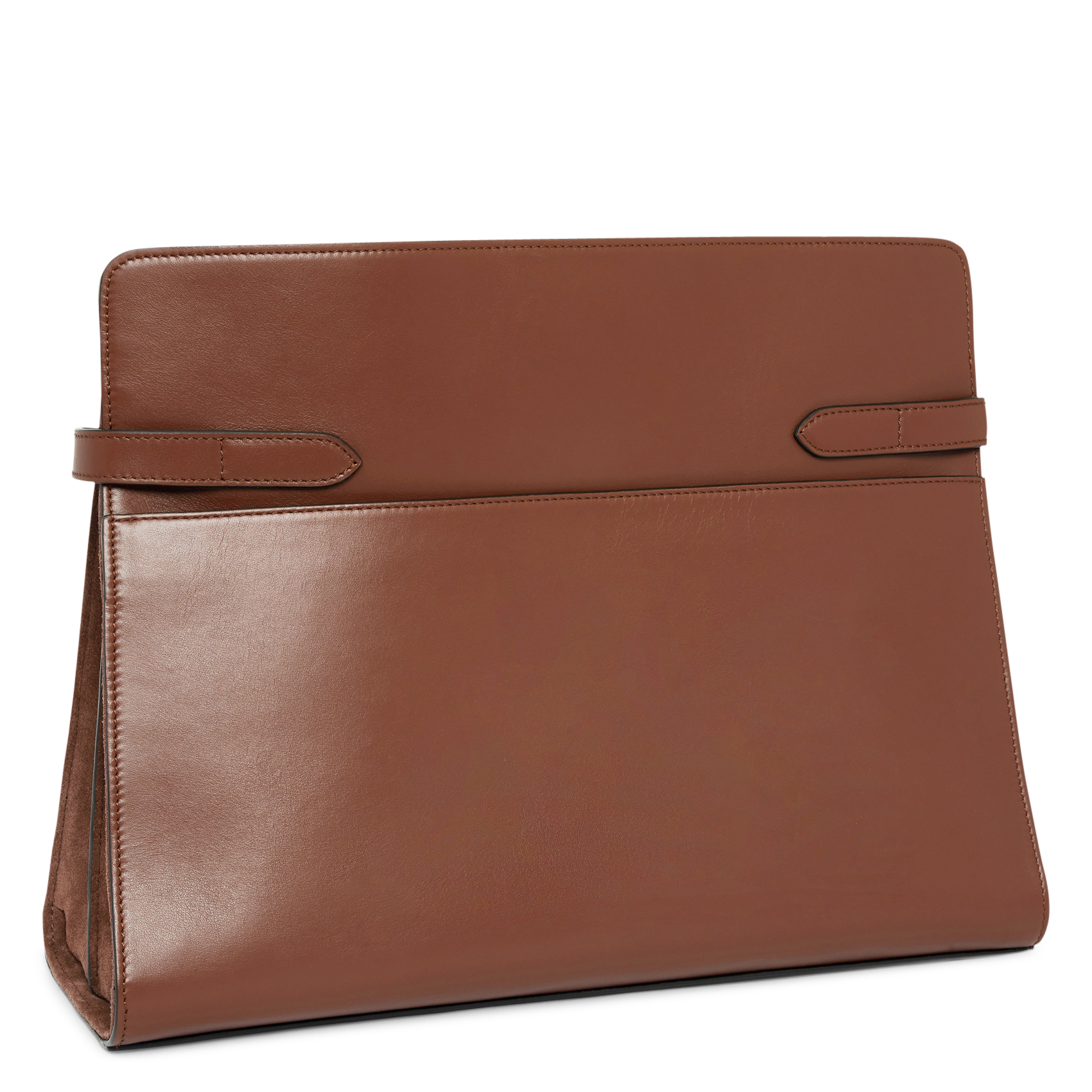 Cabas en cuir LE TANNEUR Marron
