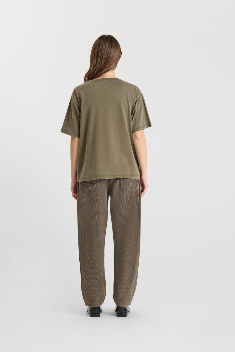 Tommy Badge T-shirt LE TEMPS DES CERISES Khaki