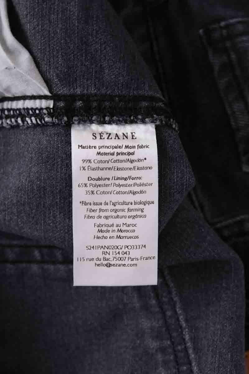 - Straight-leg jeans
- 5 pockets
- Straight cut
- Faded effect SEZANE - Seconde main Grey