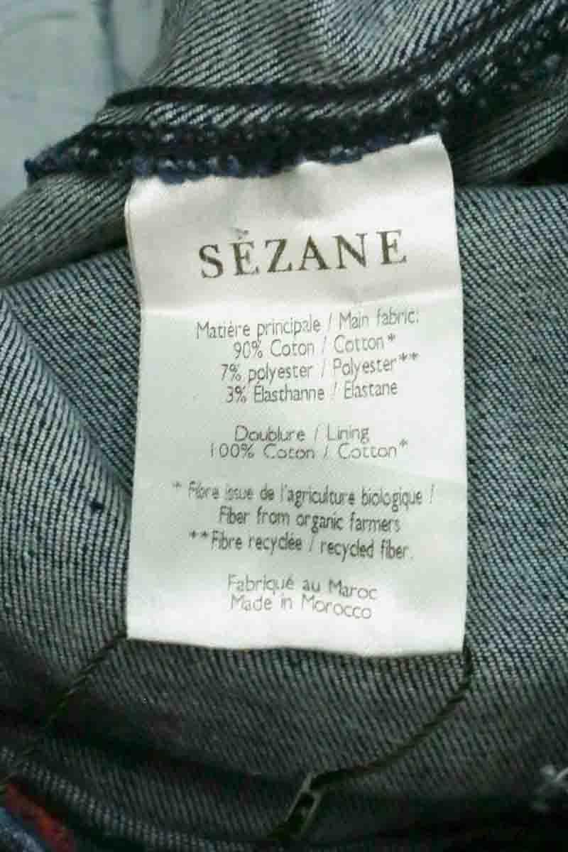 Slim-fit jeans SEZANE - Seconde main Blue