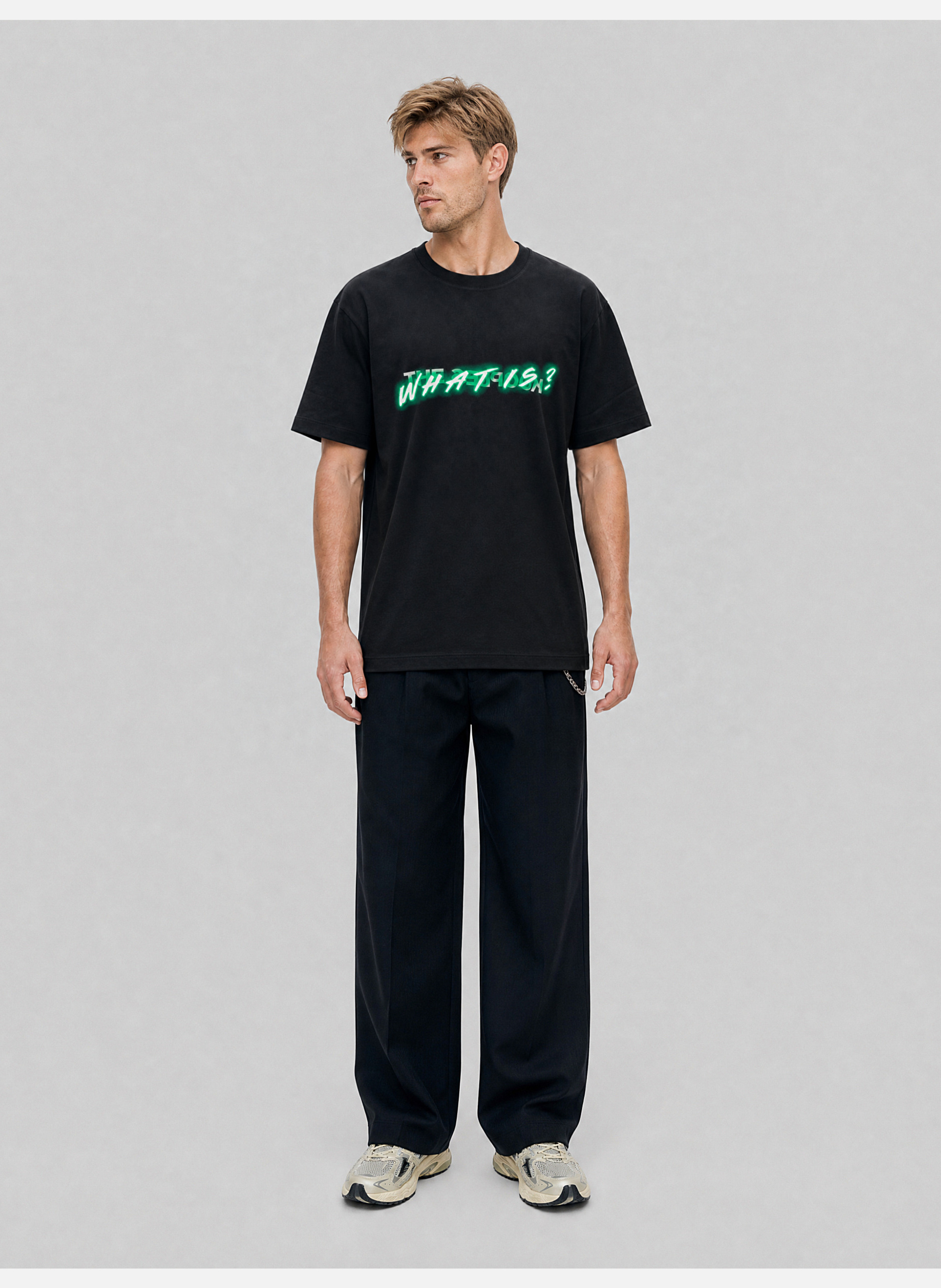 Fluorescent T-shirt THE KOOPLES Black