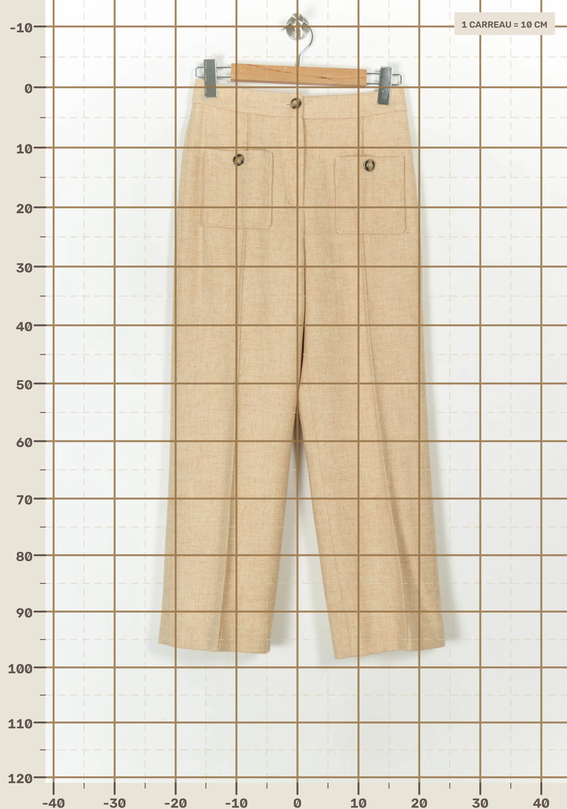 Pants SEZANE - Seconde main Beige