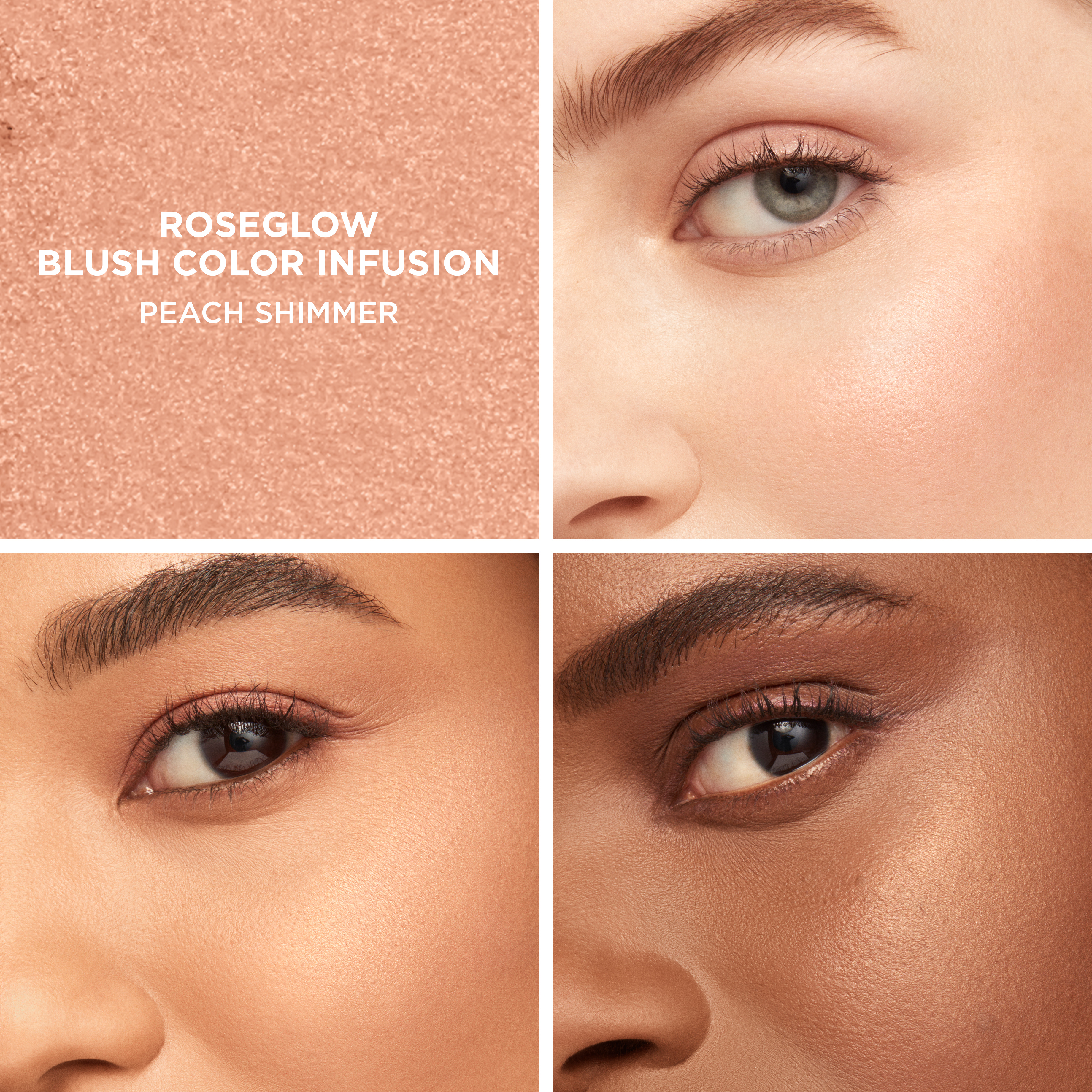 Roseglow Blush Color Infusion LAURA MERCIER Peach shimmer