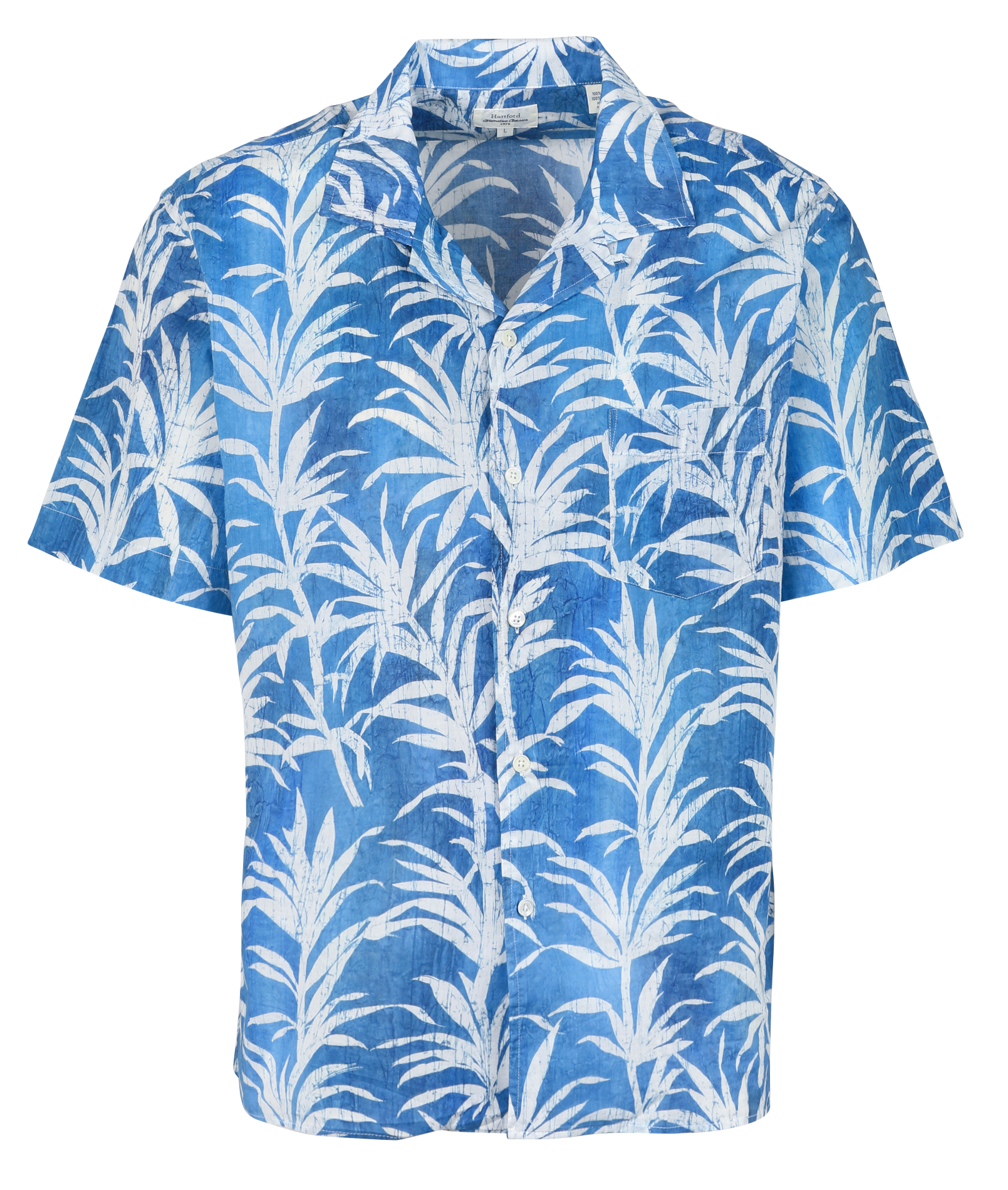 Weites Baumwollhemd mit klassischem Kragen HARTFORD Mehrfarbig