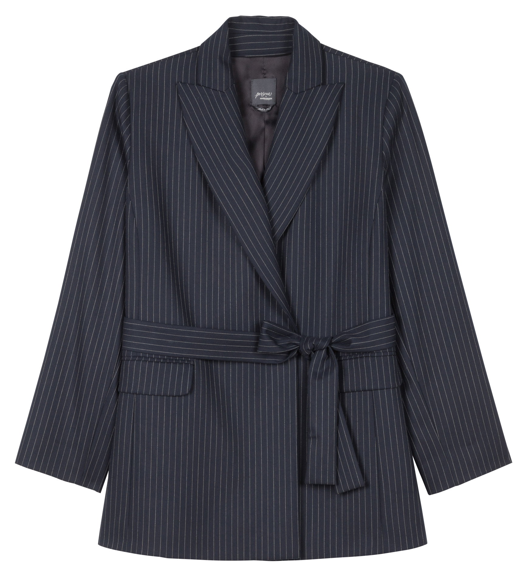 Gestreifter Blazer PERSONA by Marina Rinaldi Blau