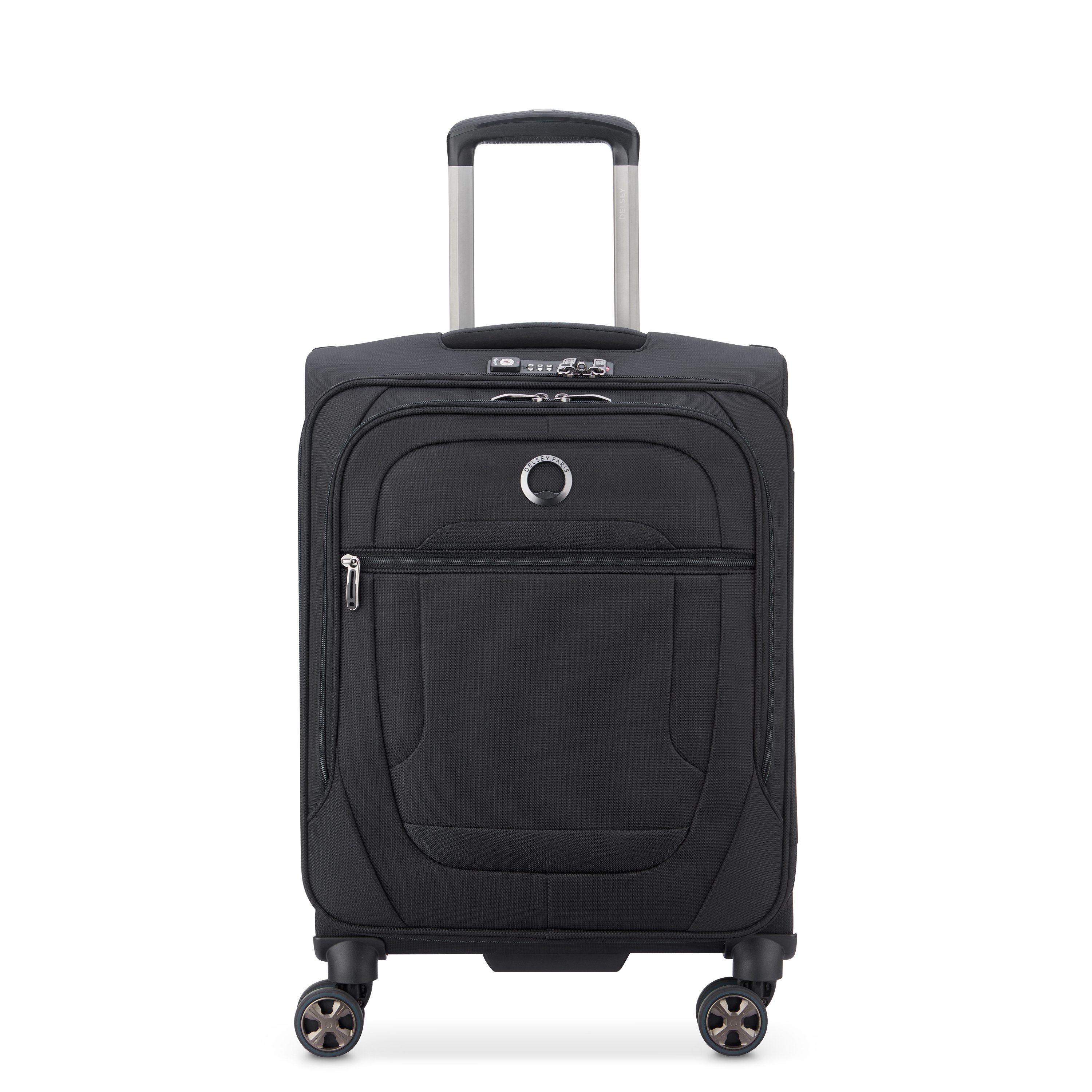 Soft cabin suitcase DELSEY PARIS Black