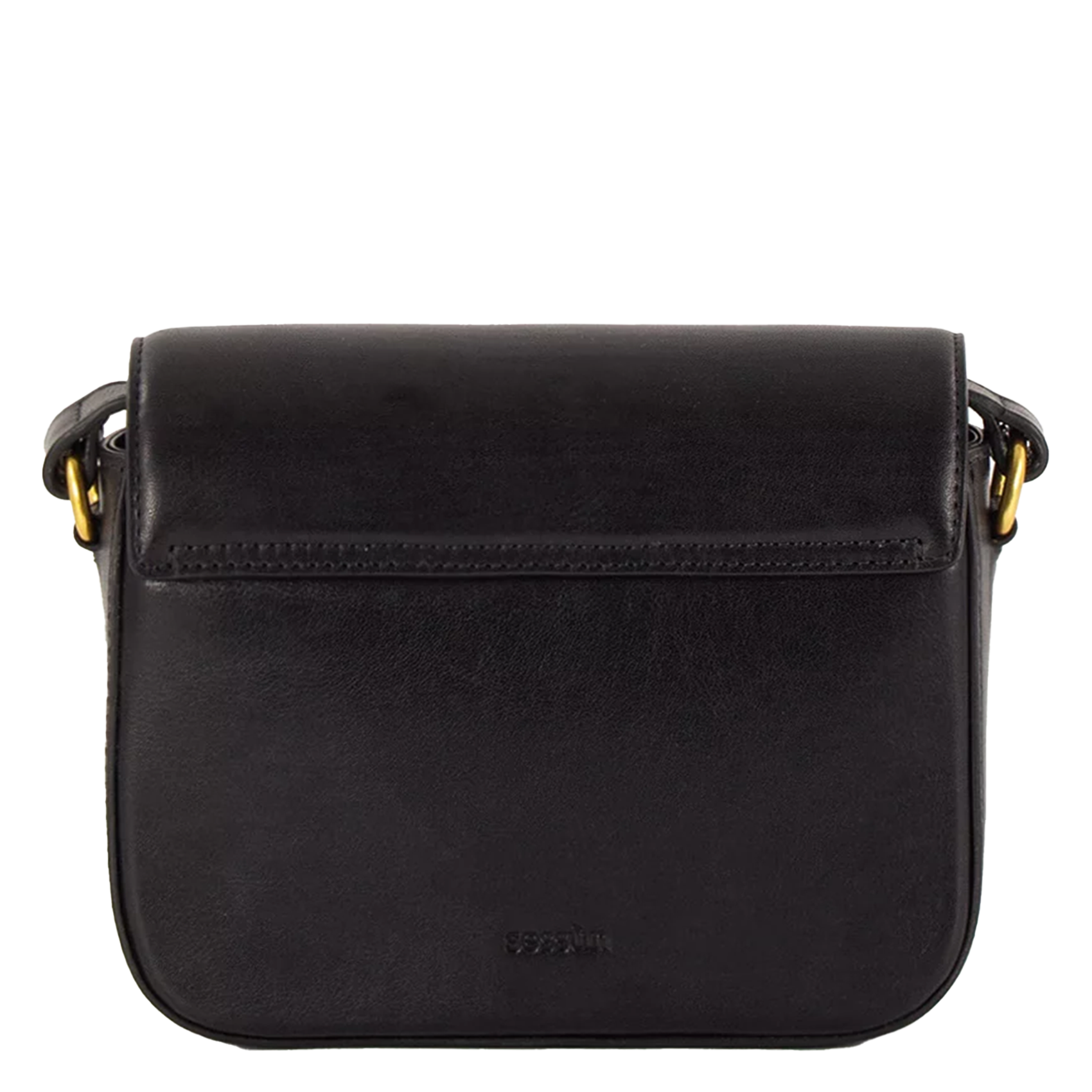 Brieftasche aus Leder SESSUN Schwarz