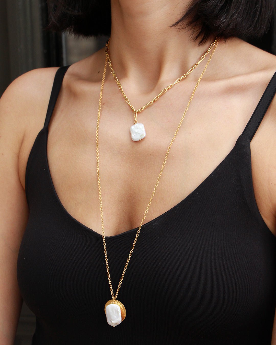 Mira necklace NILAI Golden