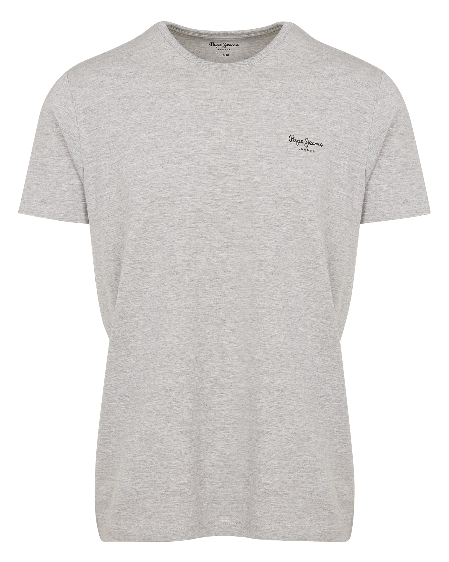 Straight t-shirt in blended cotton PEPE JEANS Grey
