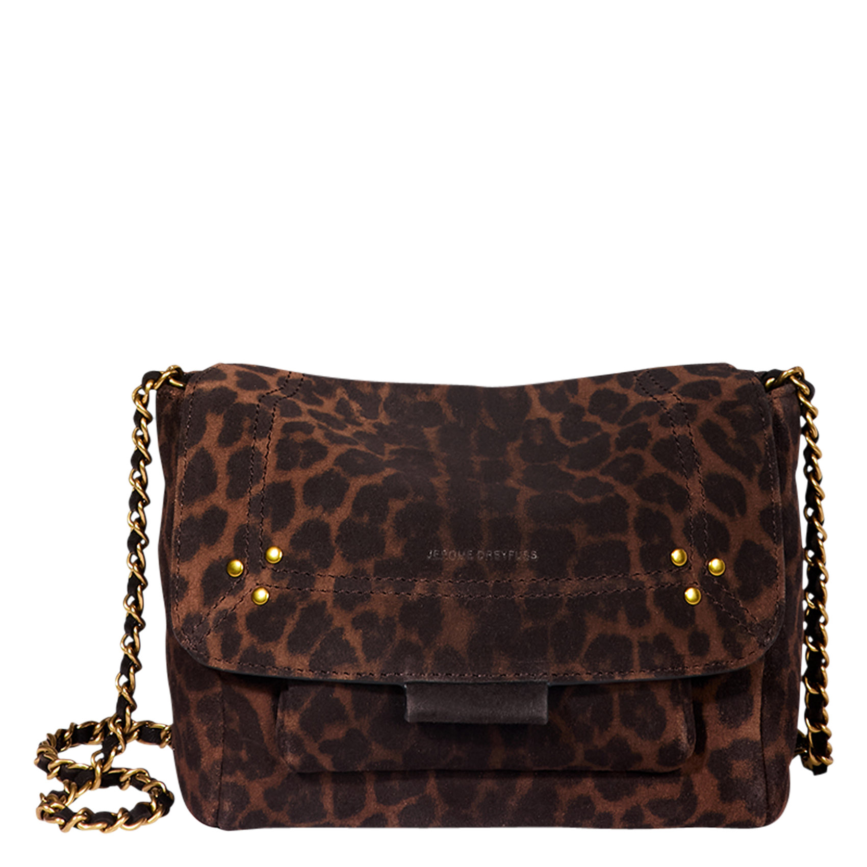 Leopard Print Crossbody Bag JEROME DREYFUSS Multicolored