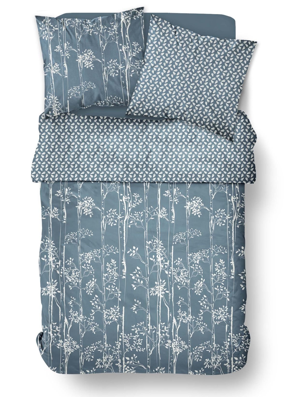 Cotton bedding set TODAY LINGE DE MAISON Blue