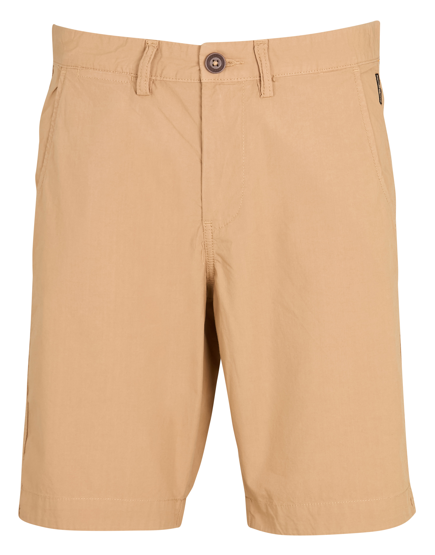 Straight cotton shorts NAPAPIJRI Beige