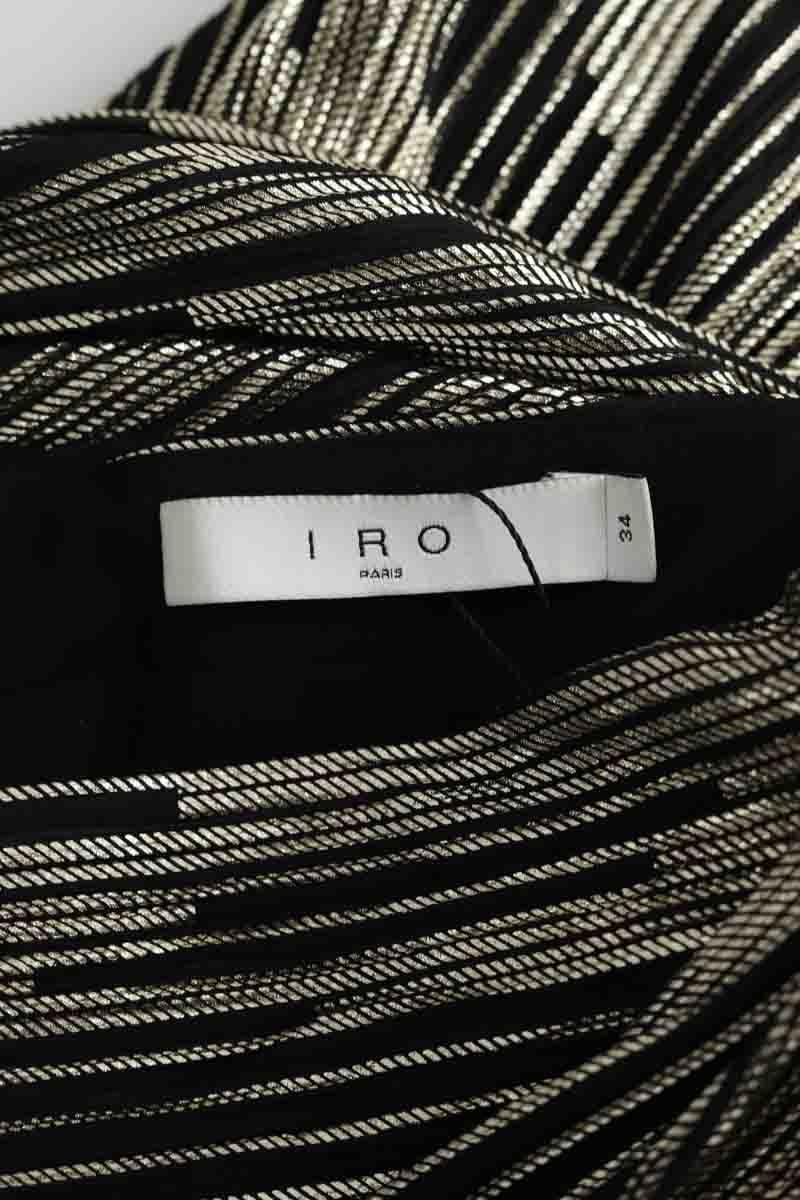 Gold mini skirt IRO - Seconde Main Golden