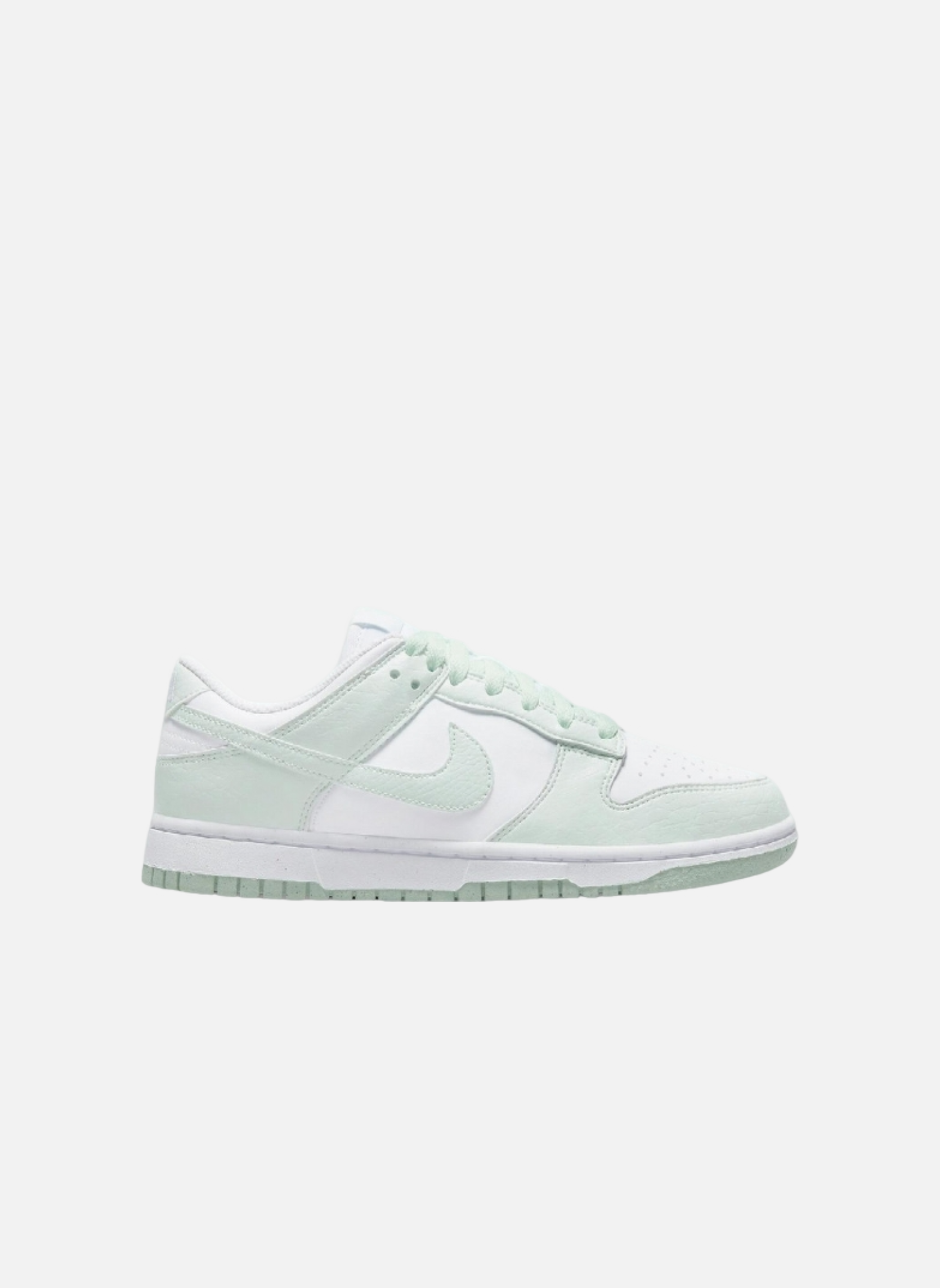 Leather low-top sneakers NIKE White