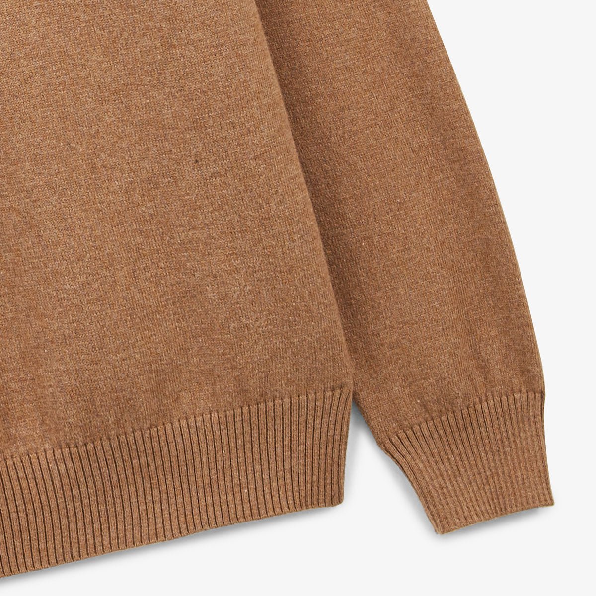 Elena high-neck sweater SERGE BLANCO Brown