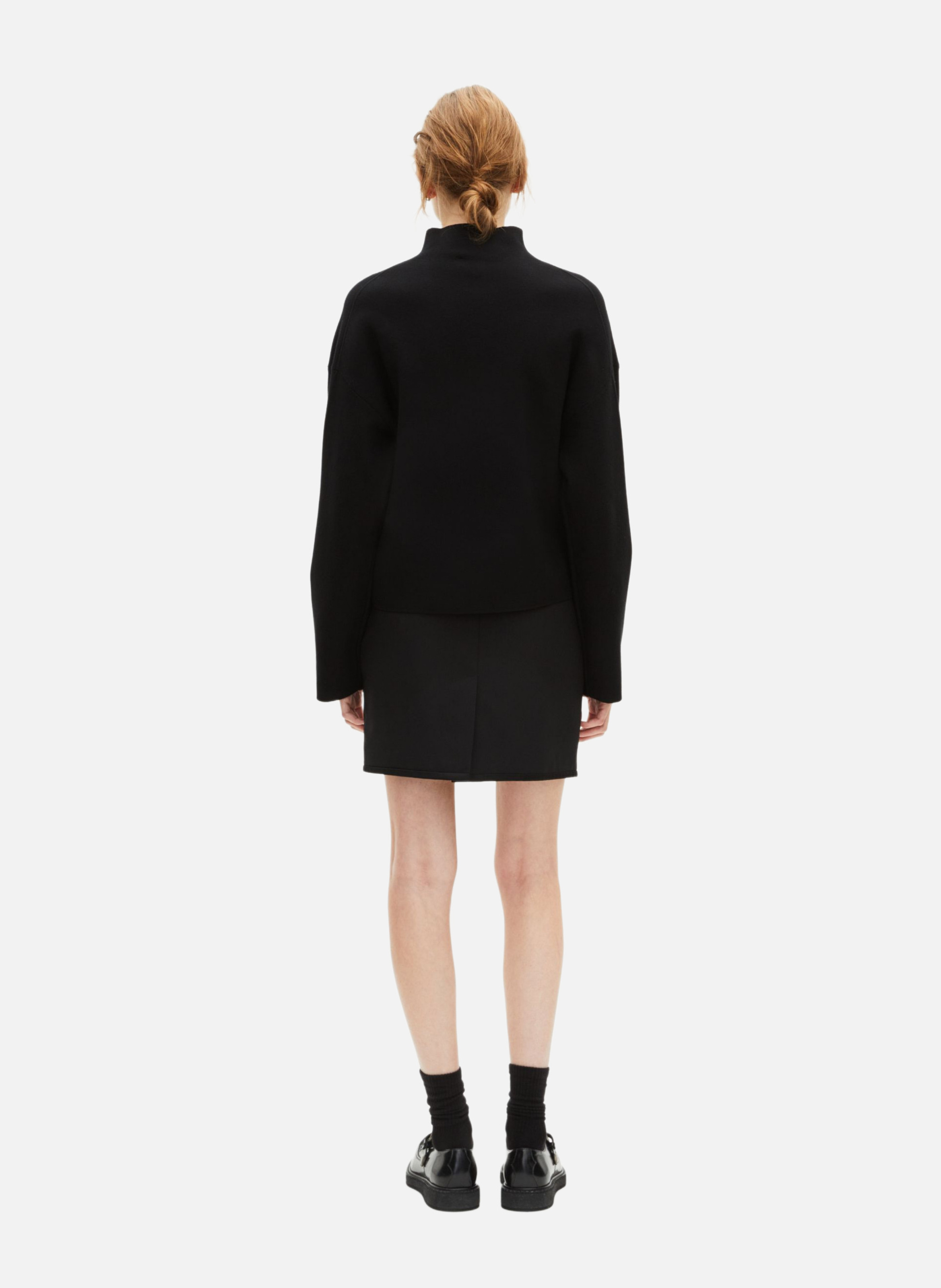 Funnel-neck sweater THE KOOPLES Black
