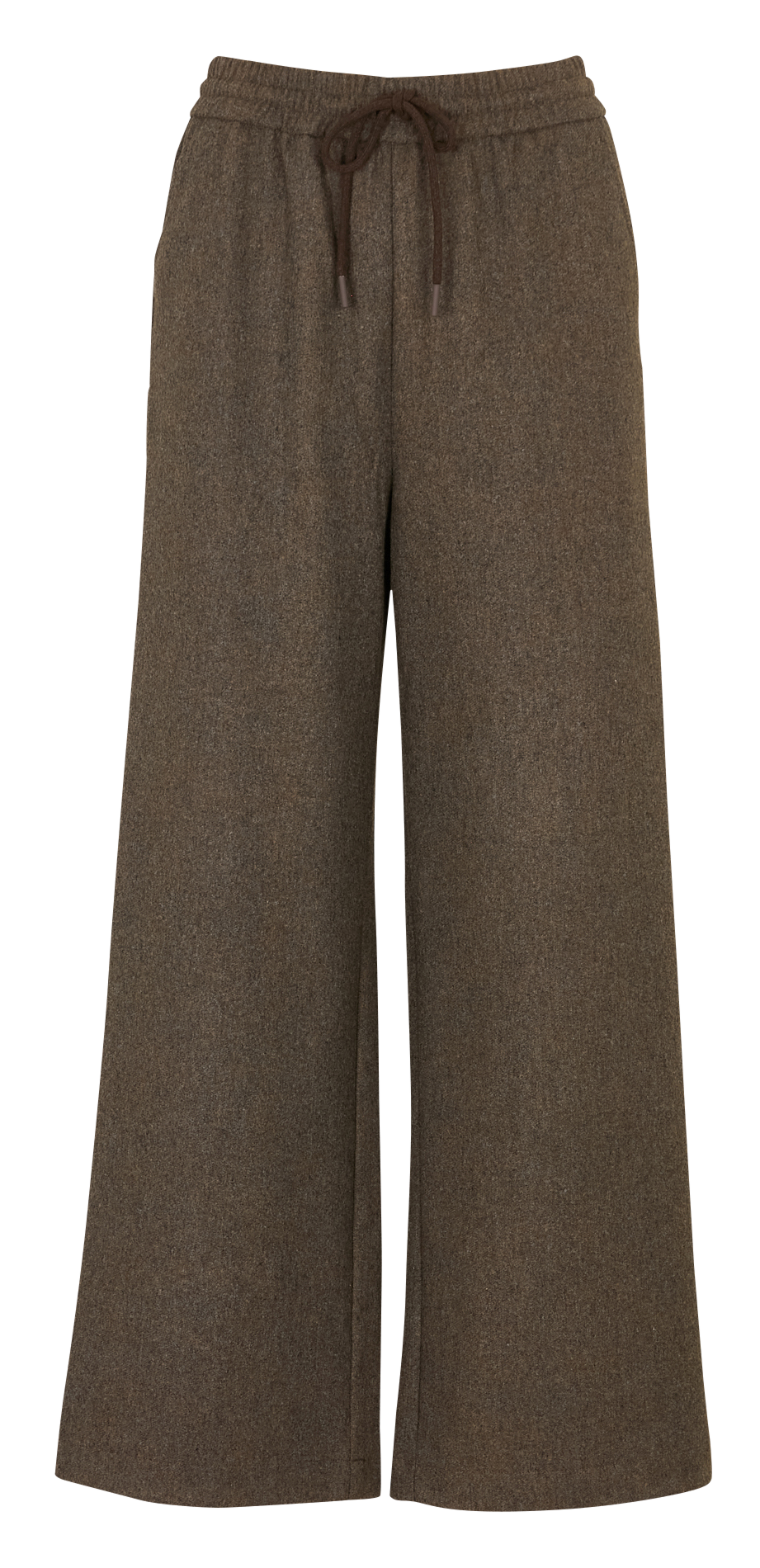 Pantalon large en maille SEE U SOON Kaki