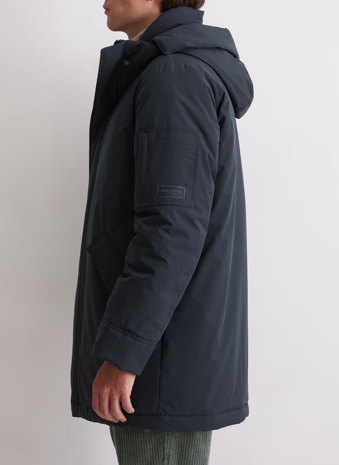 Brookvale Hoody padded jacket MARC O'POLO Blue