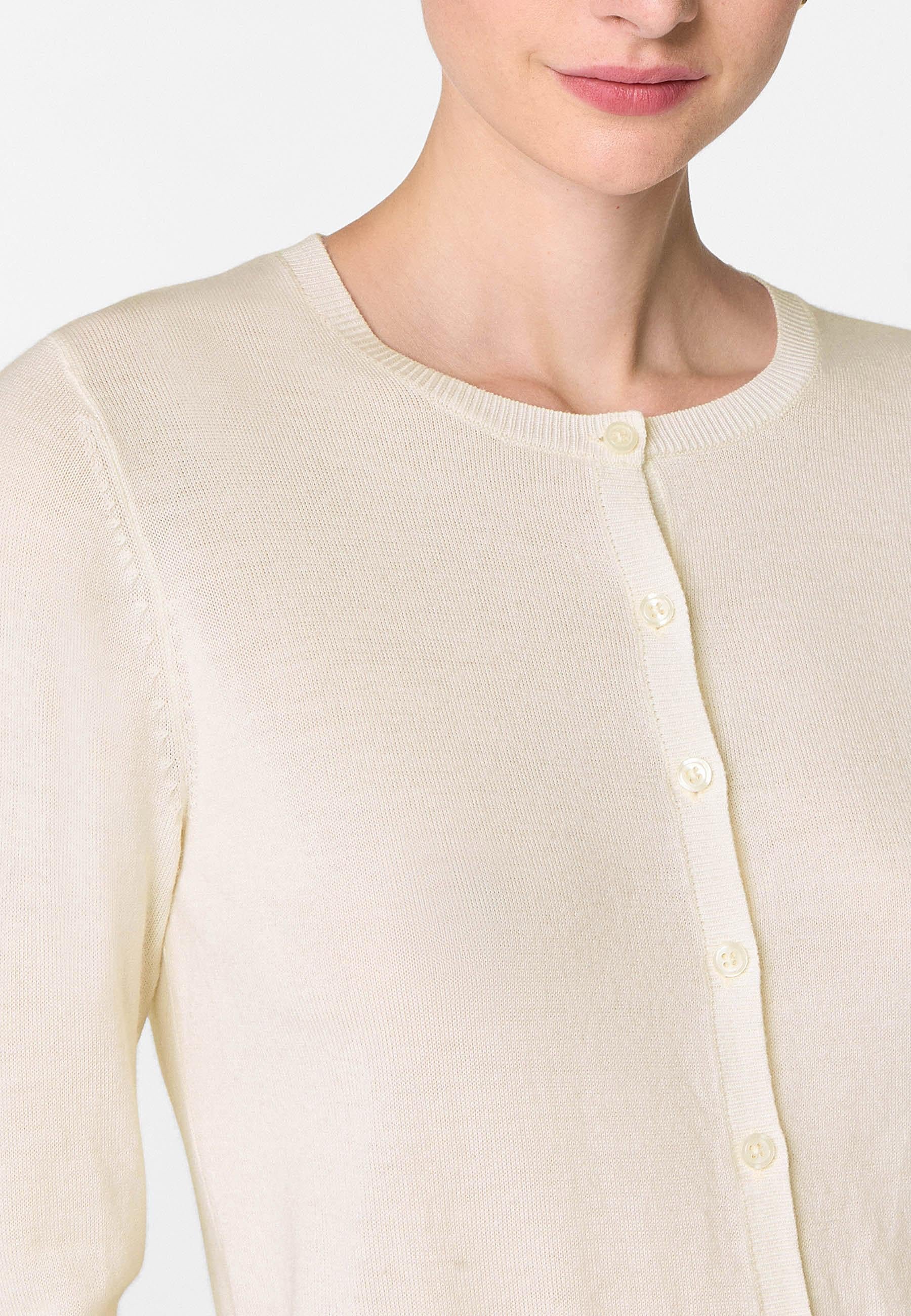 Merino wool cardigan RODIER White