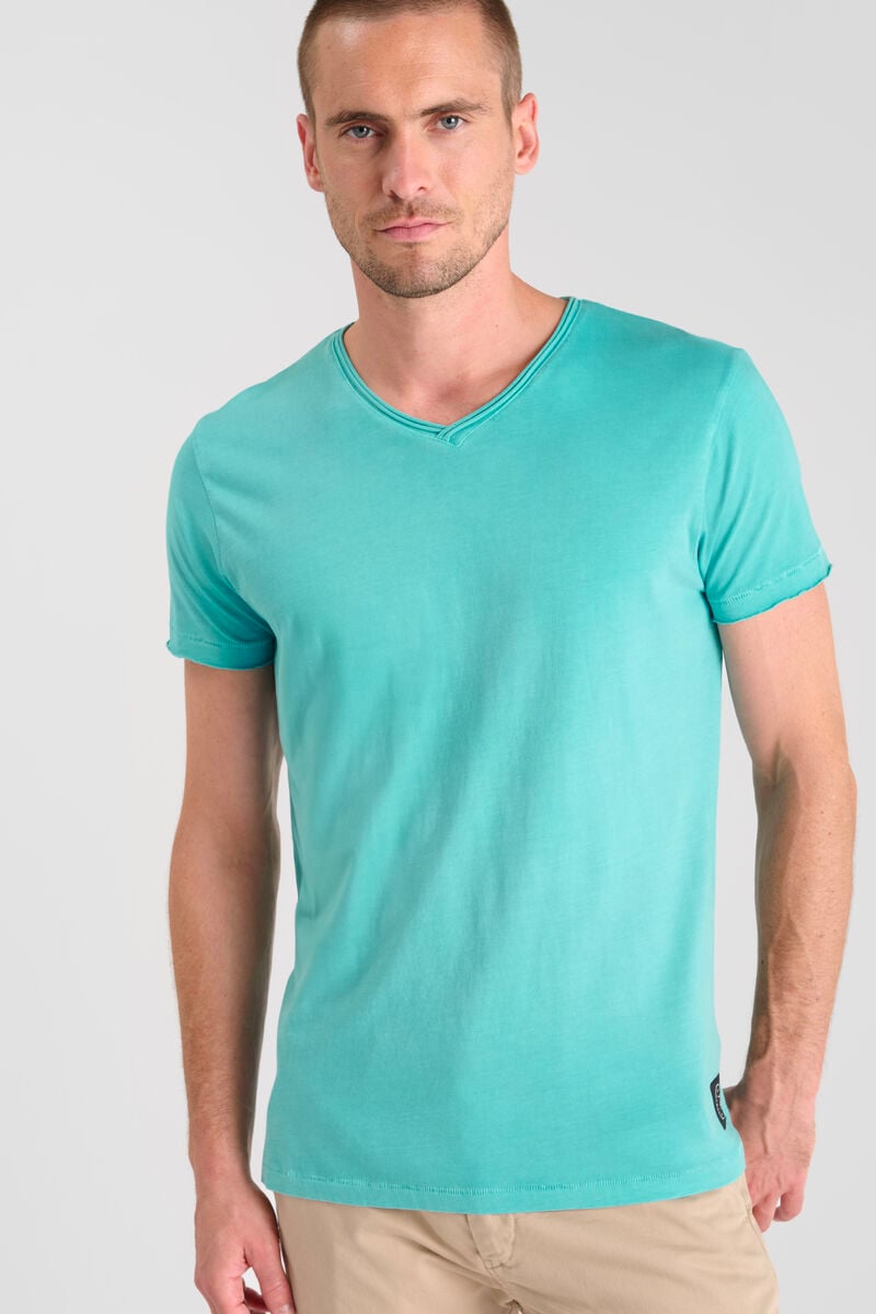 Tommy Badge T-shirt LE TEMPS DES CERISES Blue