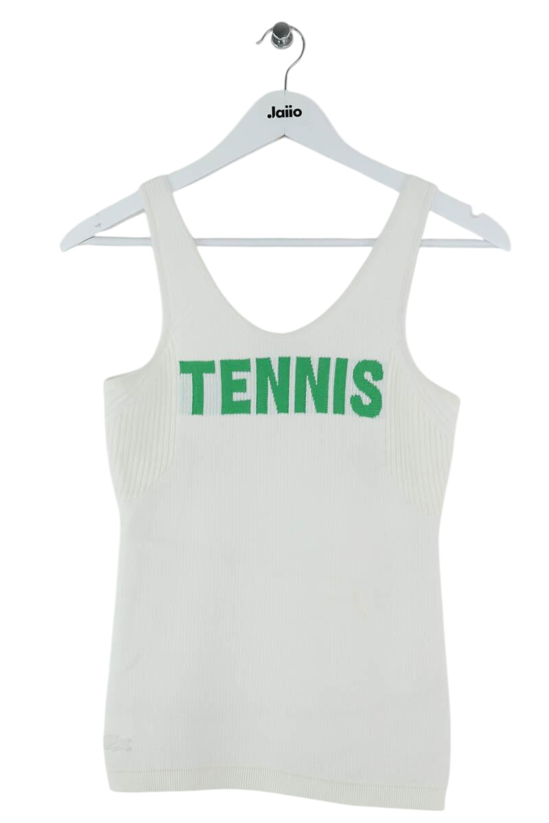 Azawood sleeveless top LACOSTE - SECONDE MAIN White