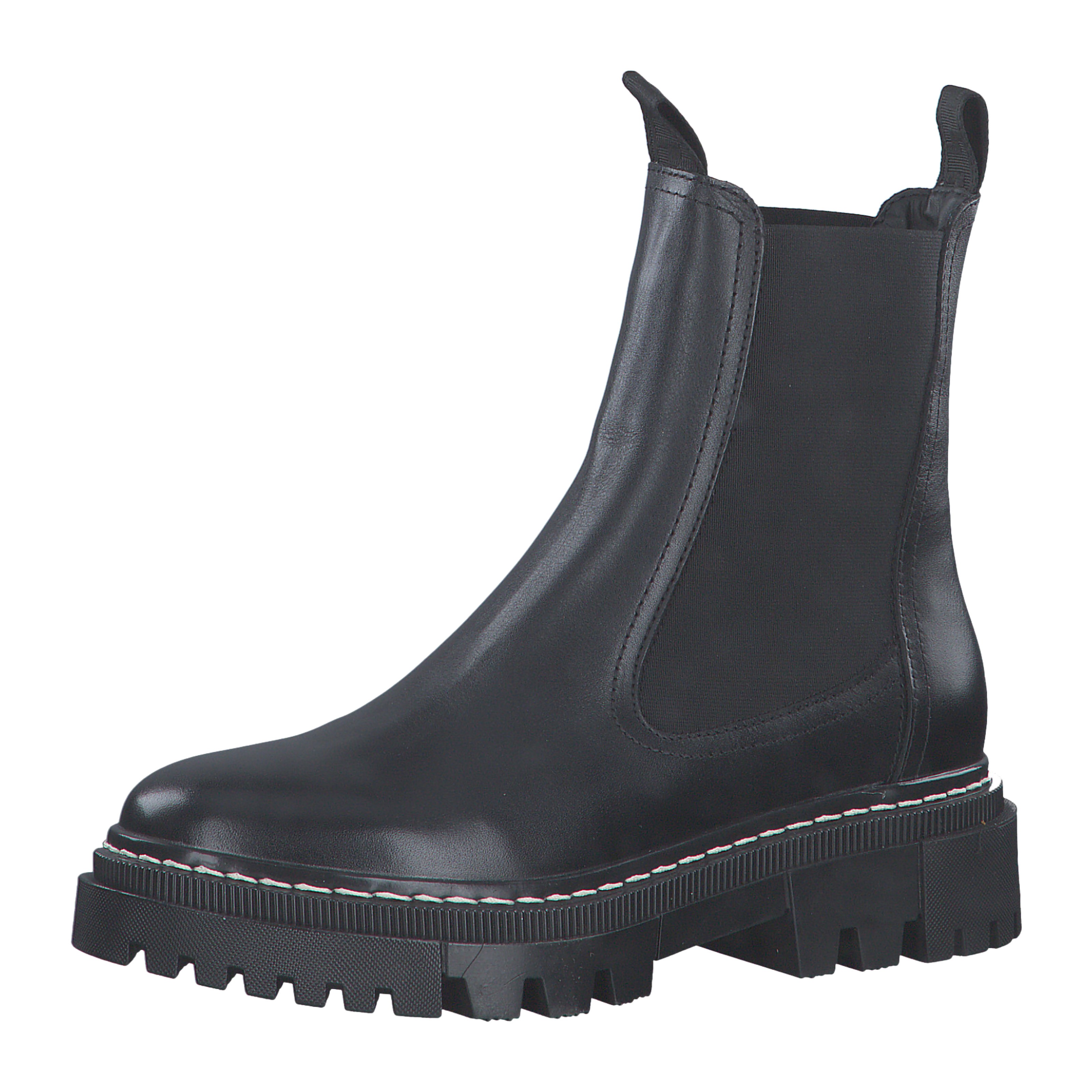 Chelsea elastic ankle boots TAMARIS Black