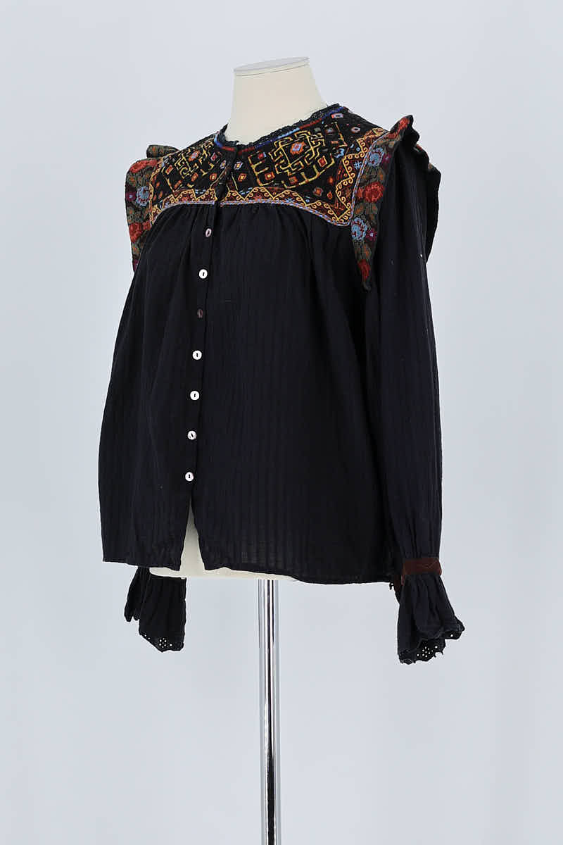 Blouse ANTIK BATIK - Seconde Main Black