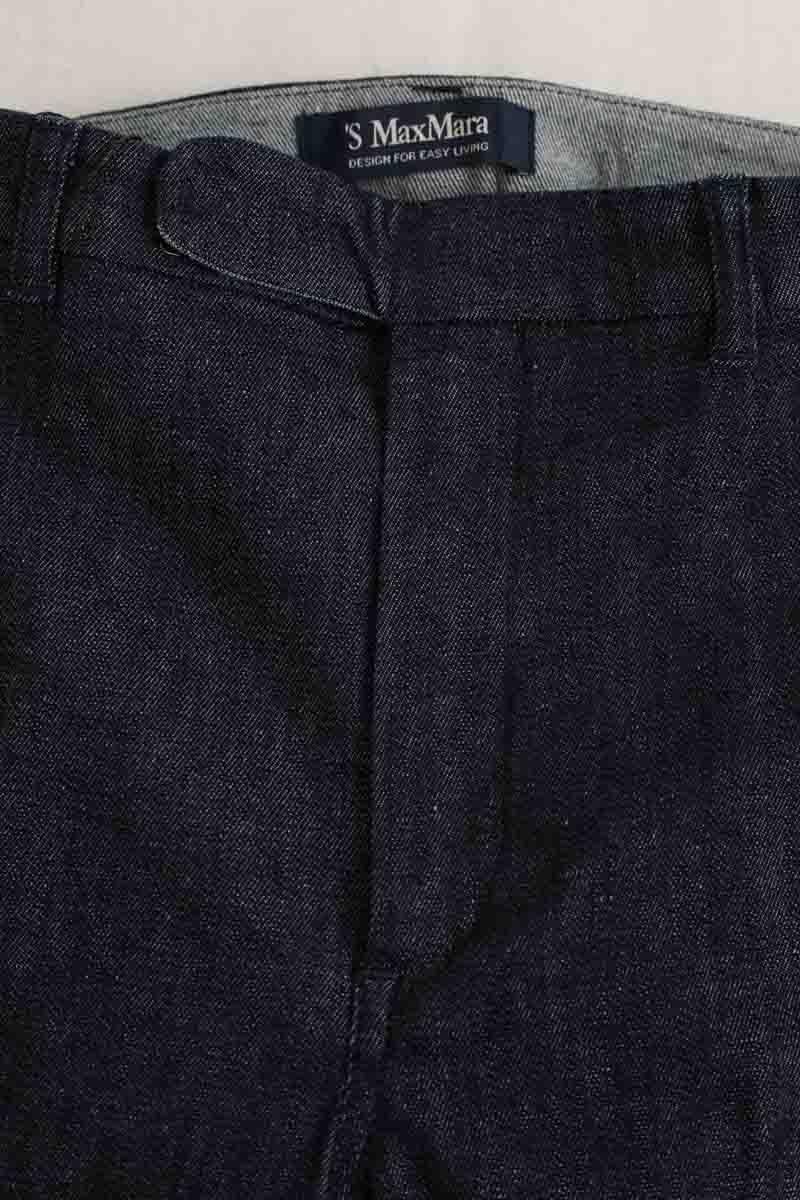 Carrot trousers MAX MARA - Seconde Main Blue