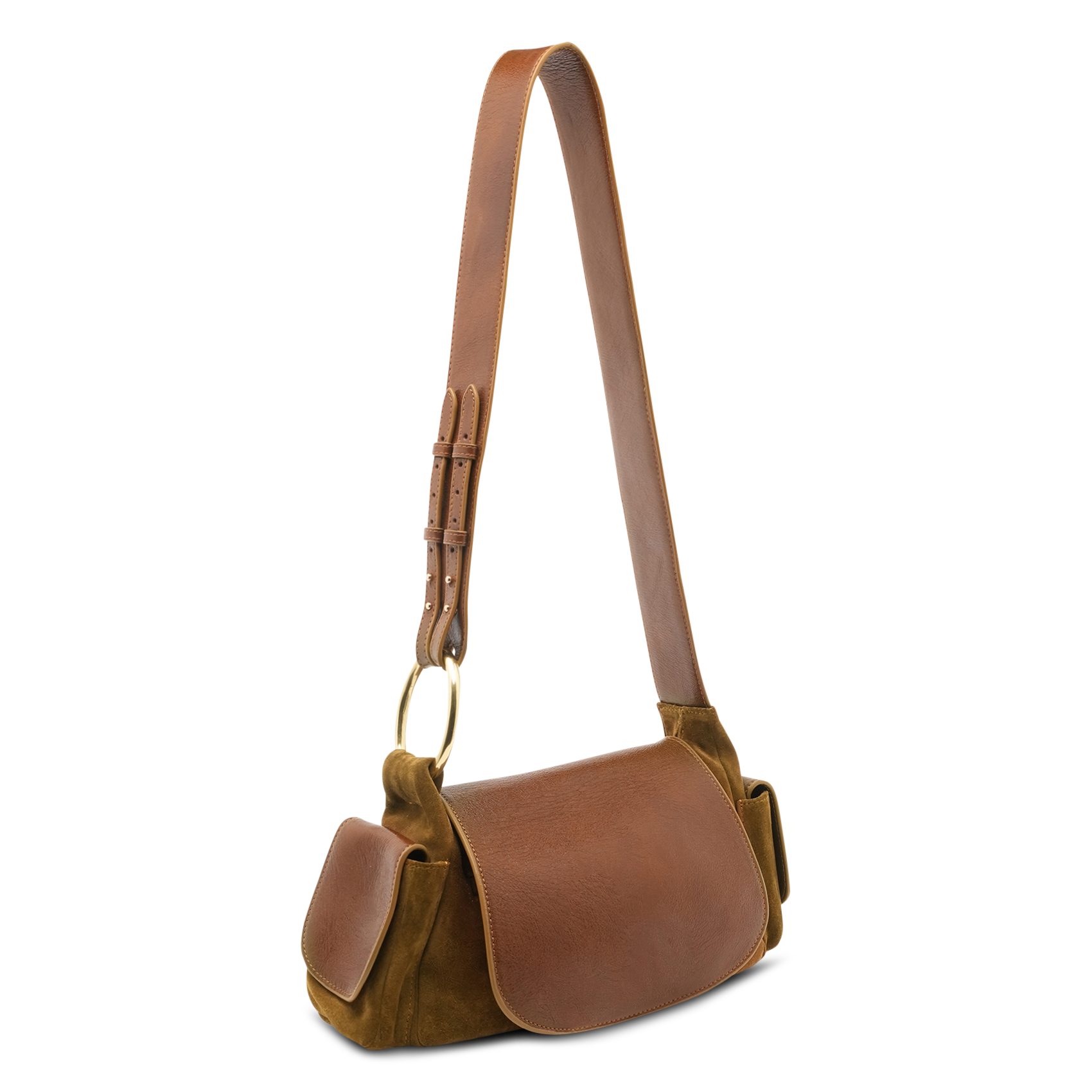 Brieftasche aus Leder CLARIS VIROT Braun