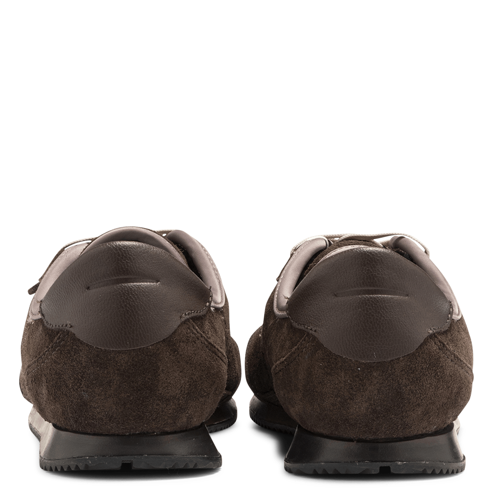 Baskets basses en cuir GHOUD VENICE Marron