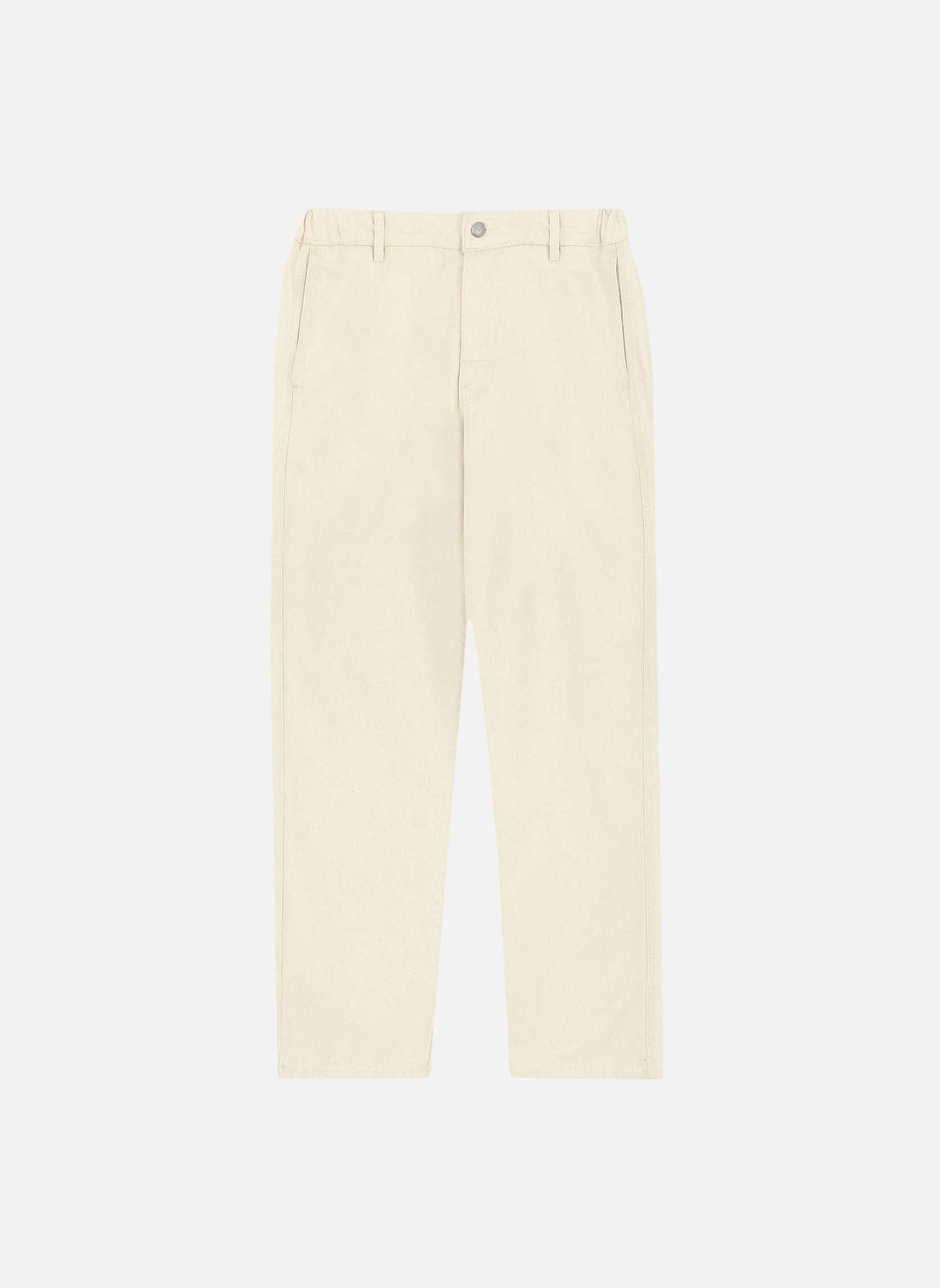 Wide-leg jeans Calder Ecru Noyoco Red