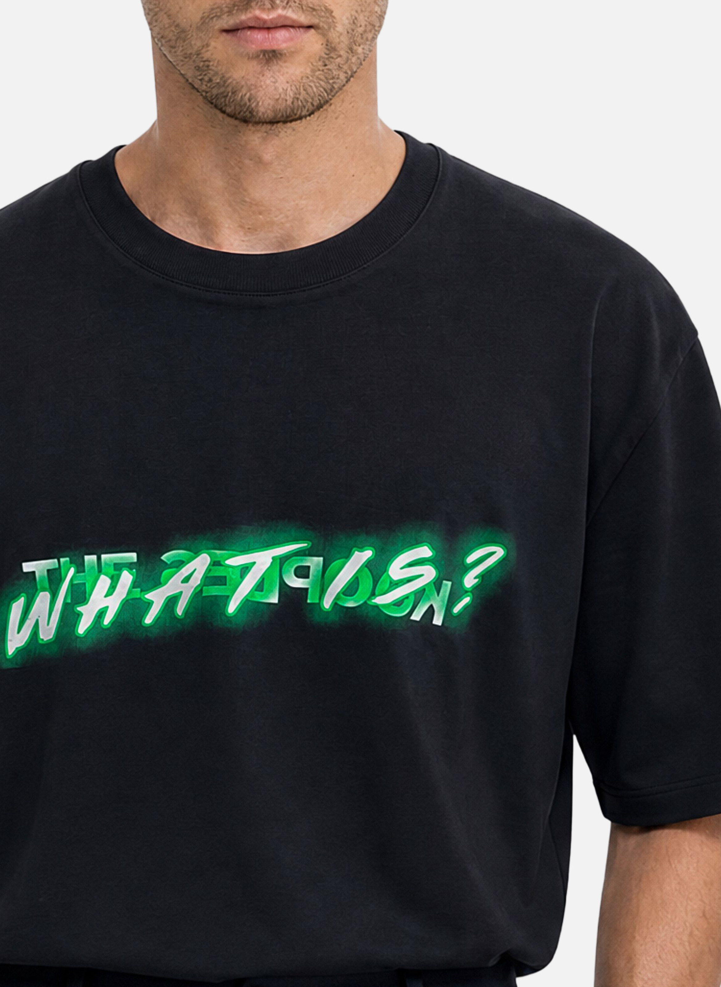 Fluorescent T-shirt THE KOOPLES Black