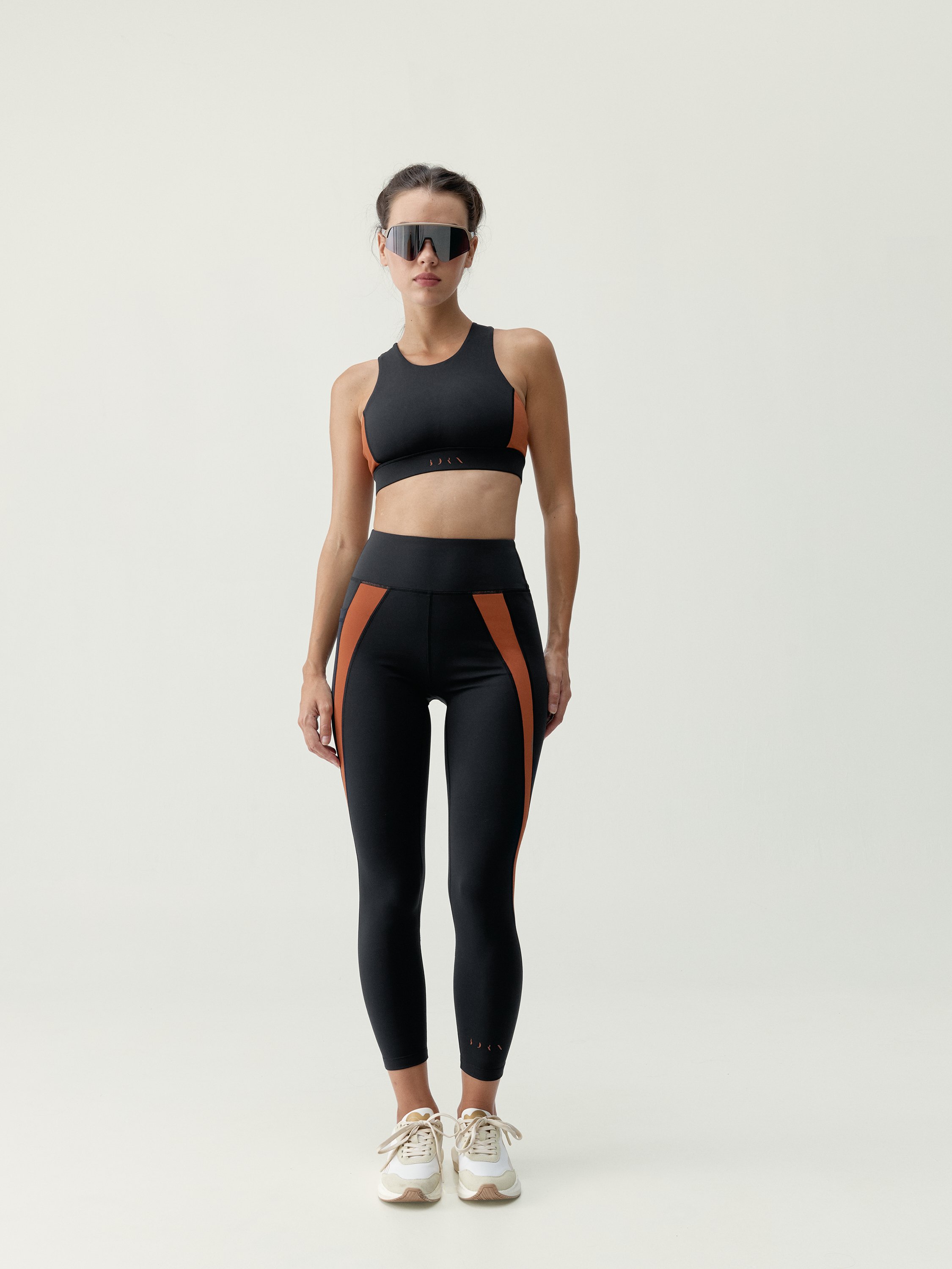 Women's high support quick-drying sports bra BORN Black