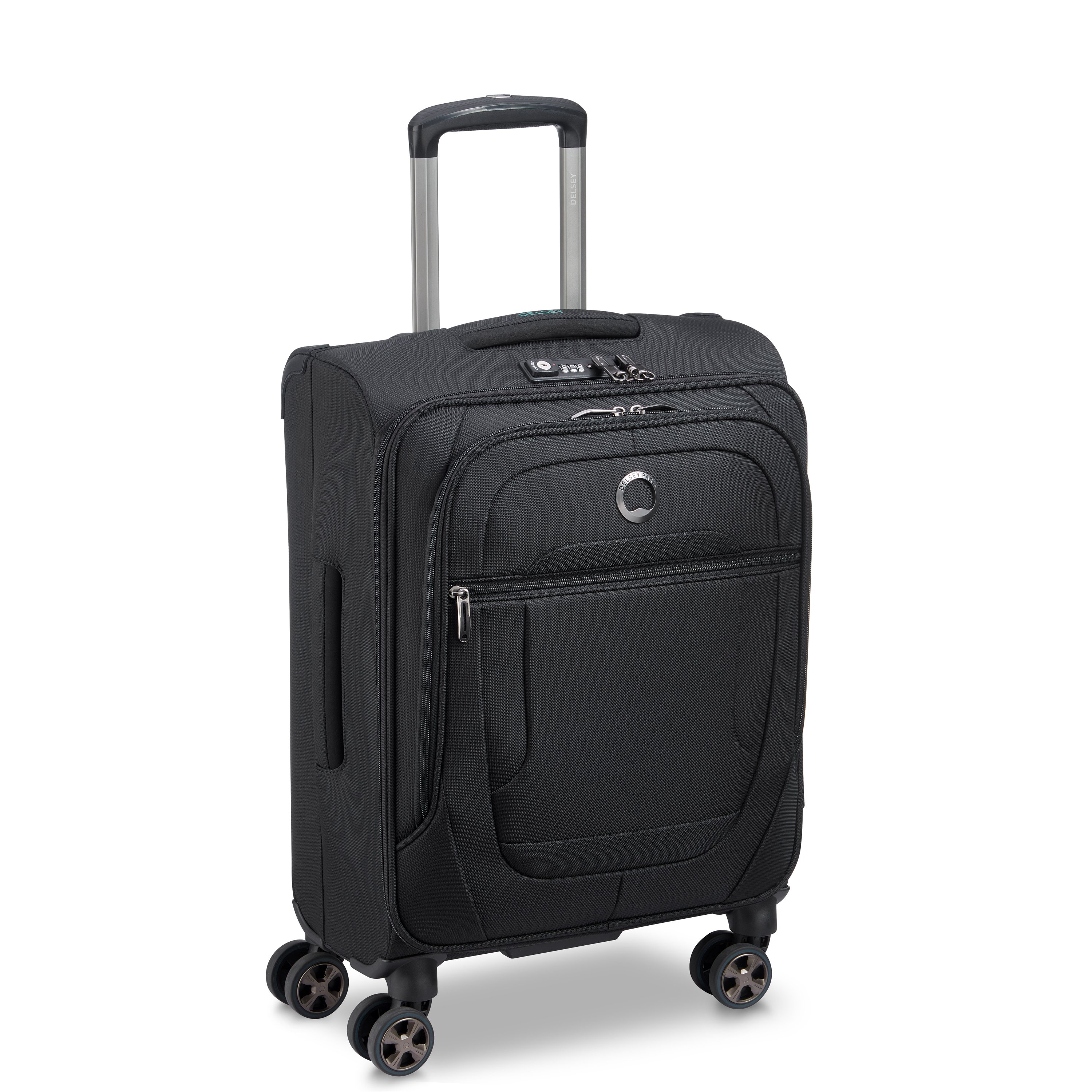 Soft cabin suitcase DELSEY PARIS Black