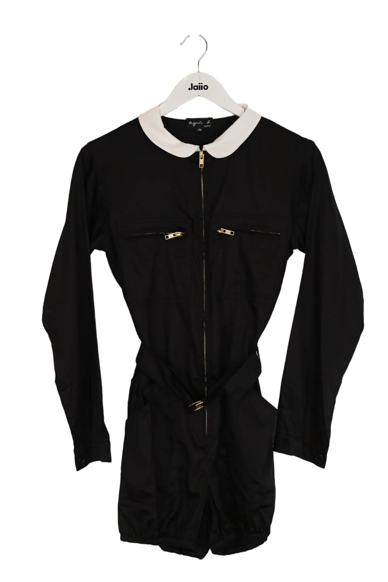 Cotton jumpsuit AGNES B. - Seconde Main Black