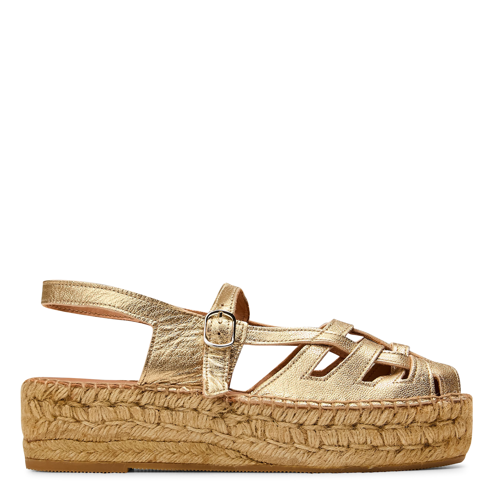 Espadrilles van leer NAGUISA