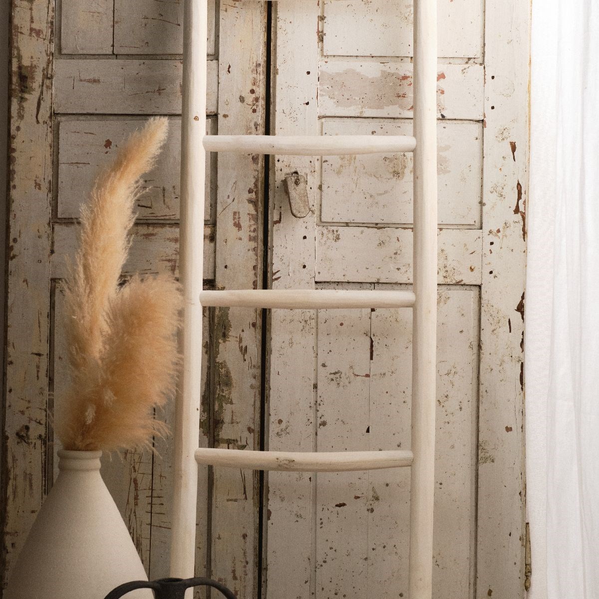 Wooden towel rack FACTORY Beige