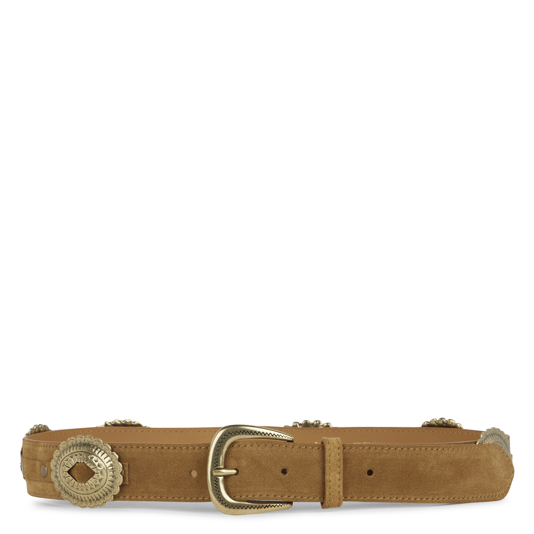 Ceinture en cuir LA PETITE ETOILE Marron