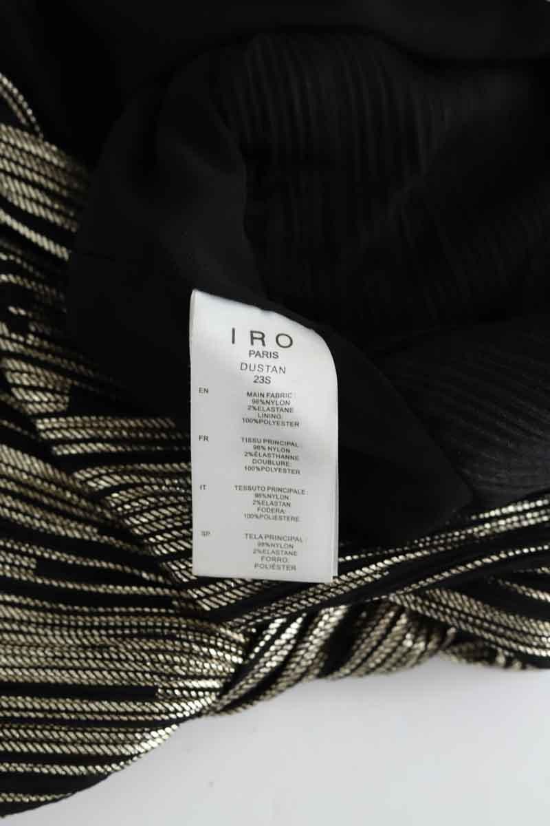 Gold mini skirt IRO - Seconde Main Golden