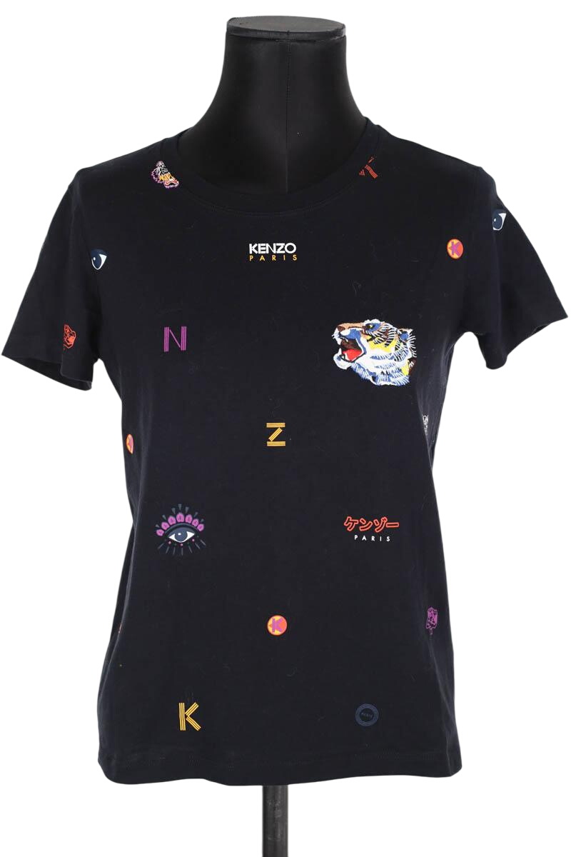 Cotton T-shirt KENZO - SECONDE MAIN Blue