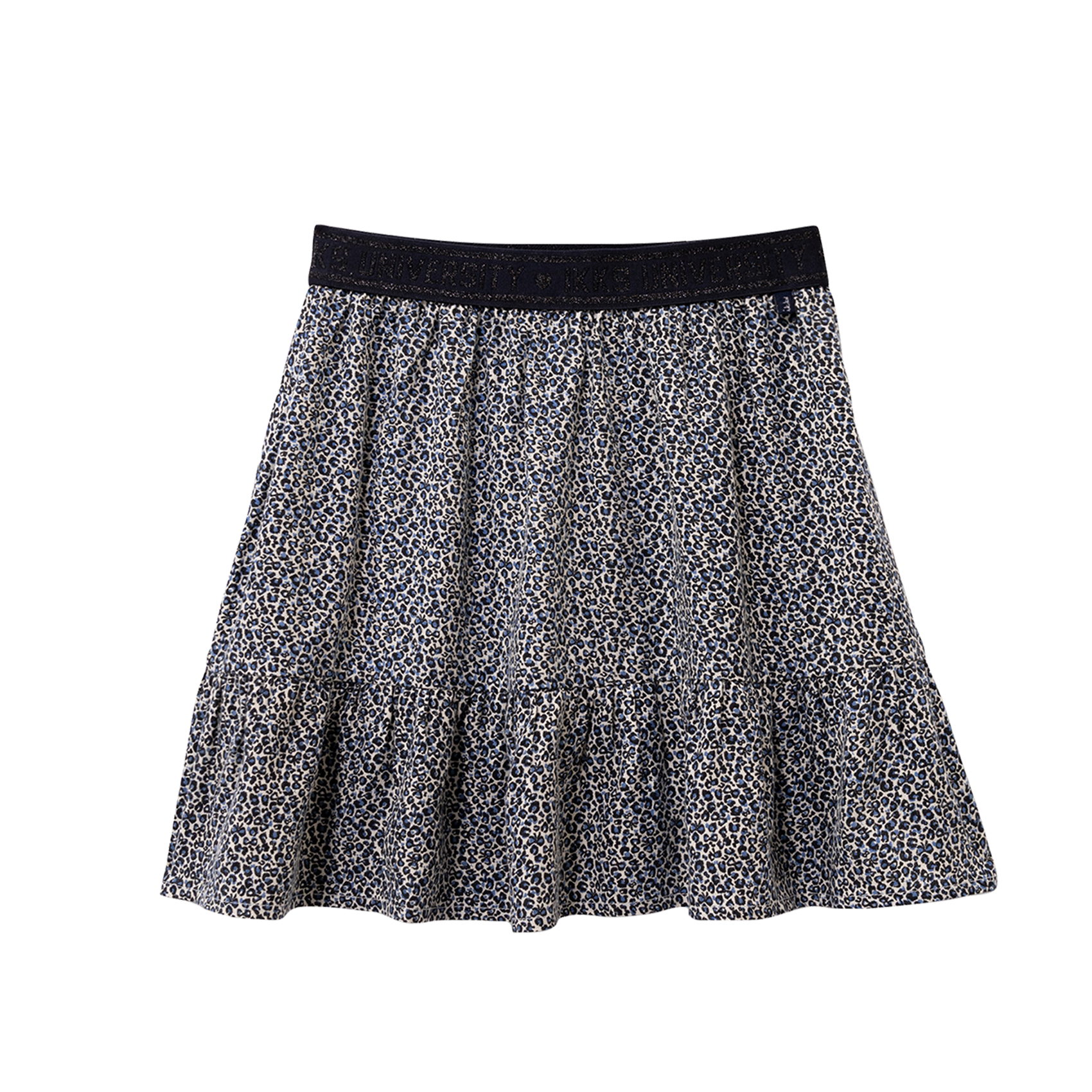 Korte rok met luipaardprint IKKS JUNIOR Blauw